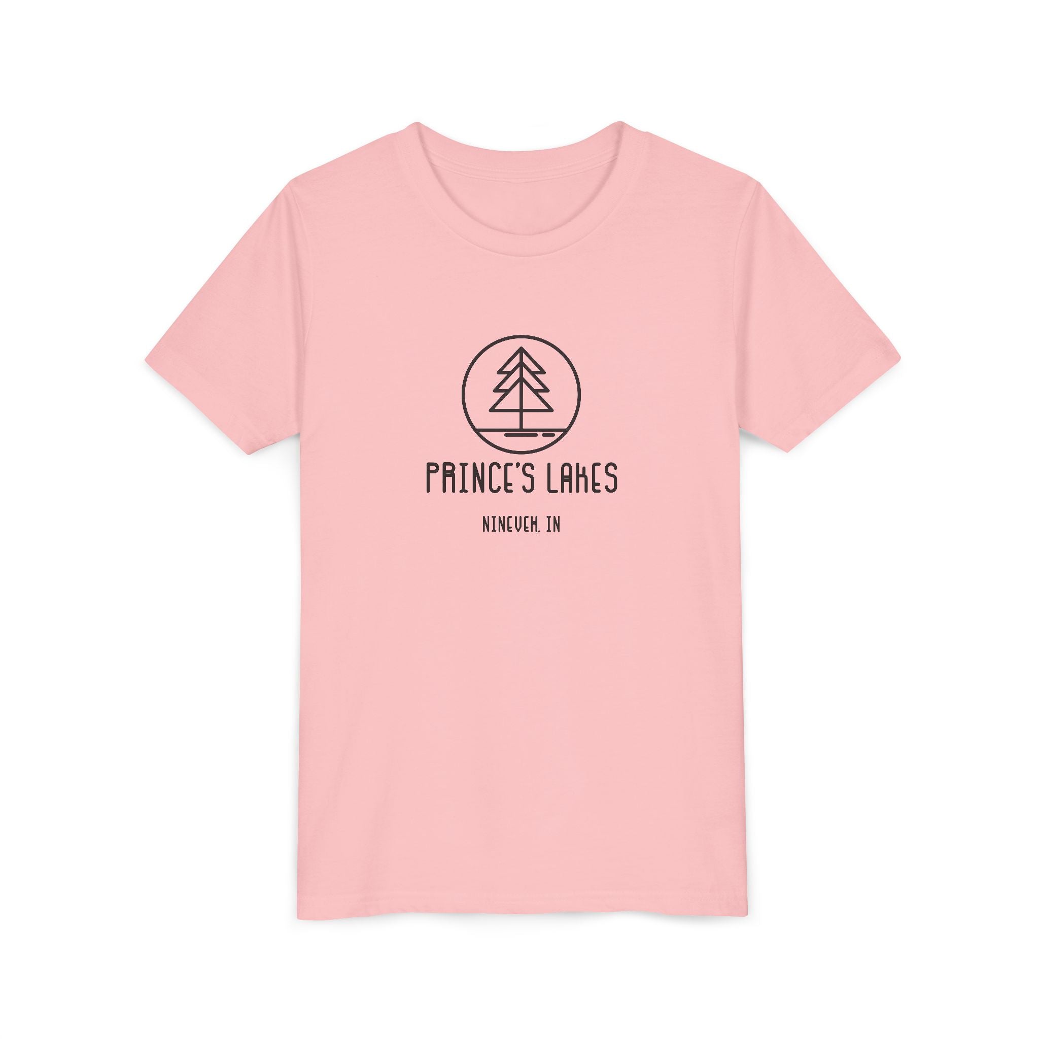 Youth Tee — 'Prince's Lakes' Retro Camp Kids T-Shirt