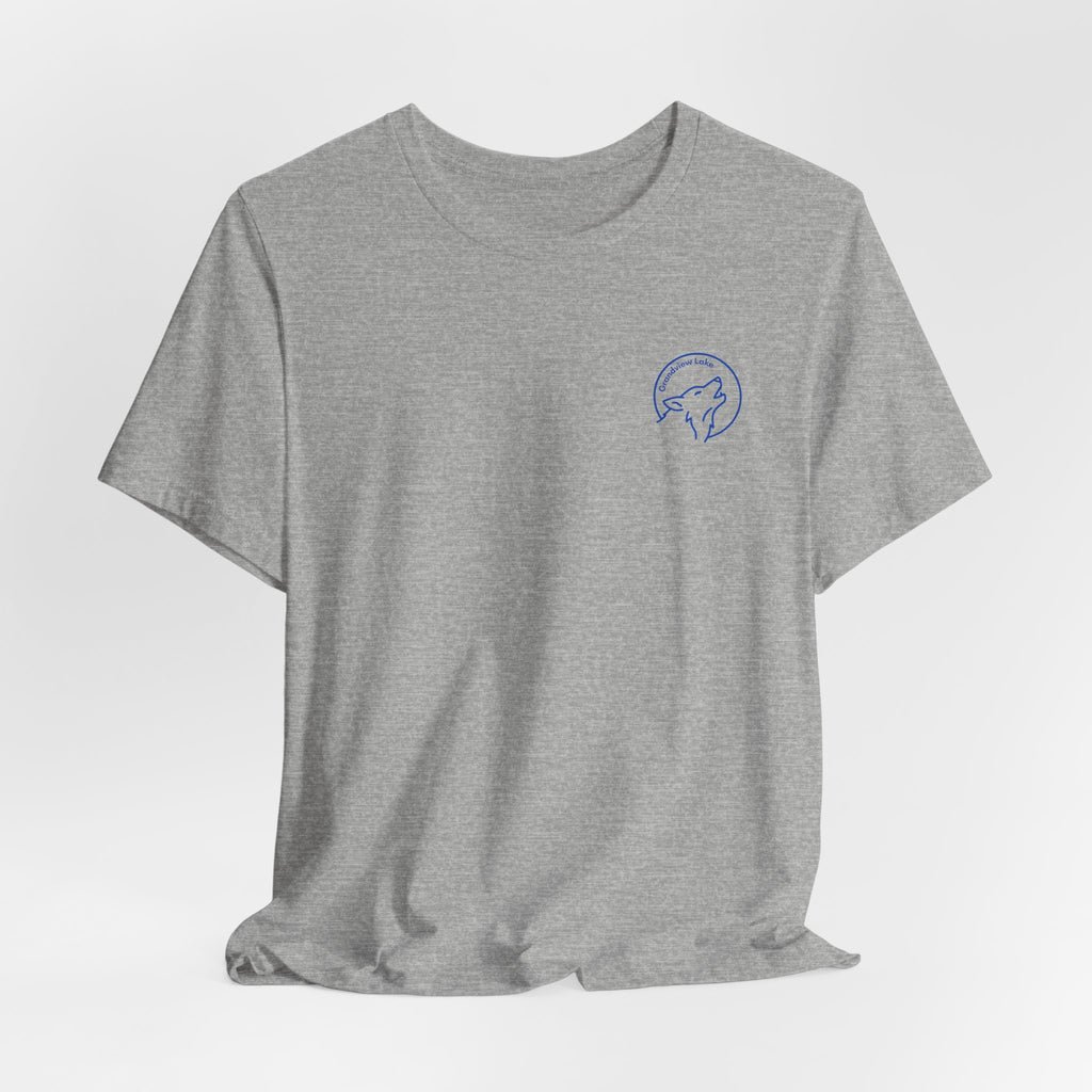 Grandview Full Moon Club Lake T-Shirt — Wolf Moon Graphic Tee