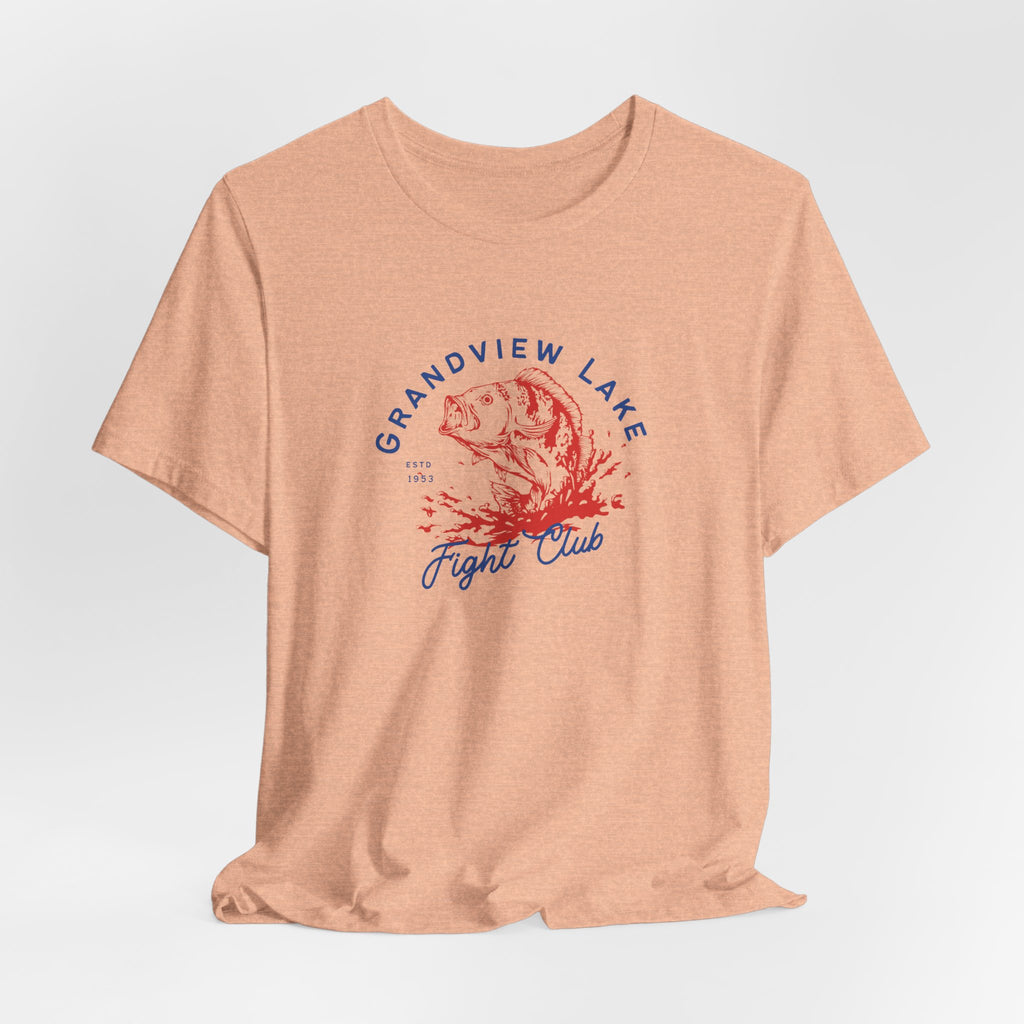 Grandview Lake Fight Club Fishing T-Shirt