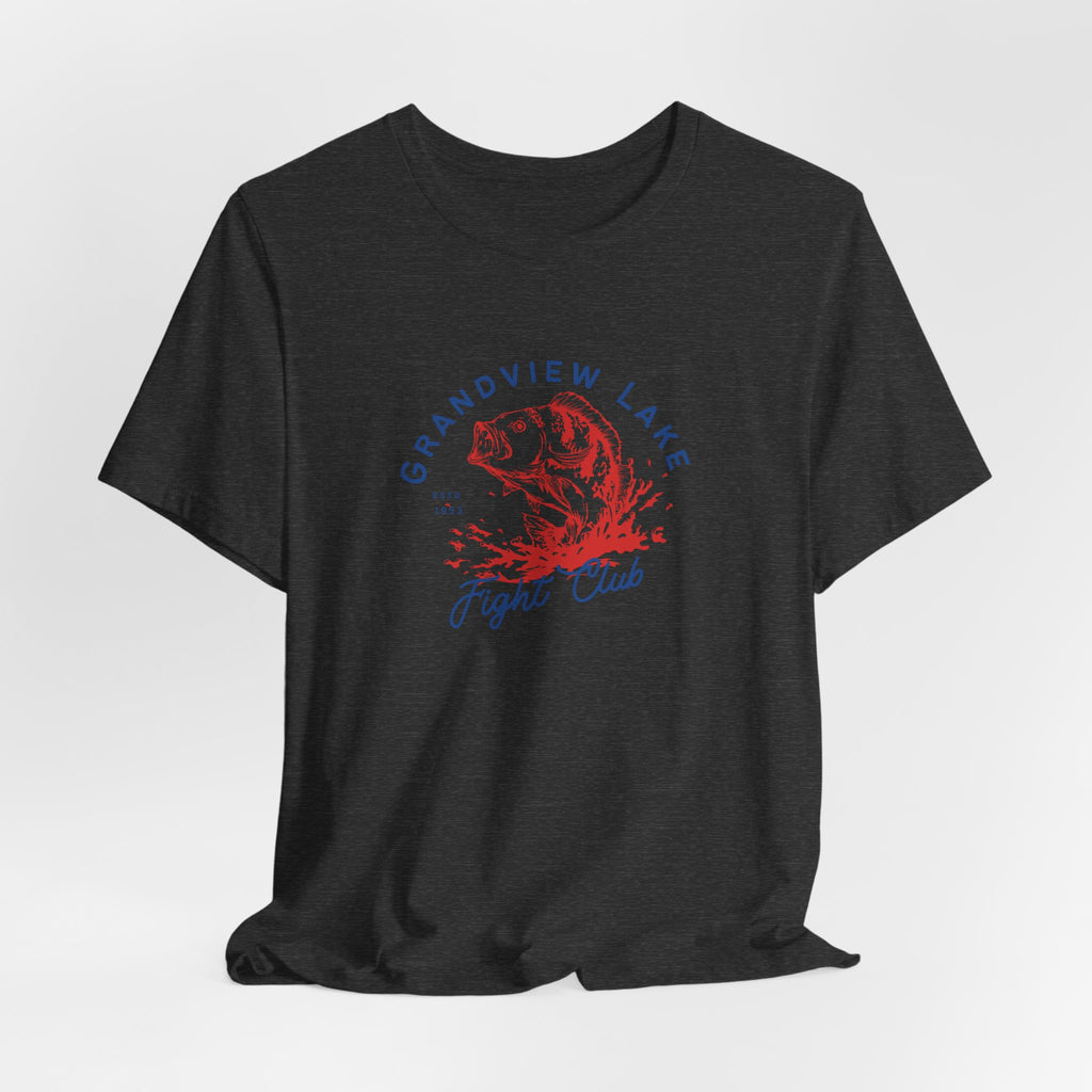 Grandview Lake Fight Club Fishing T-Shirt