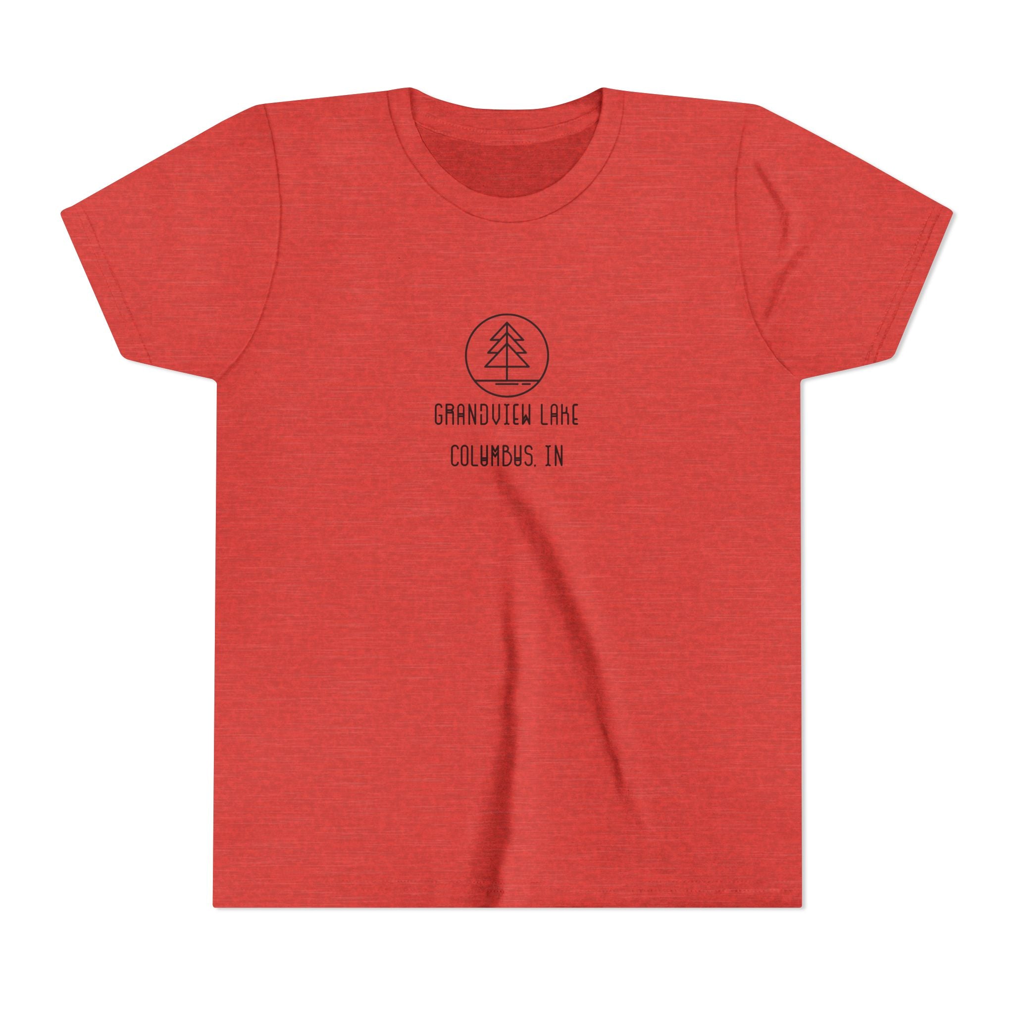 Youth Tee — 'Grandview Lake' Retro Camp Kids T-Shirt