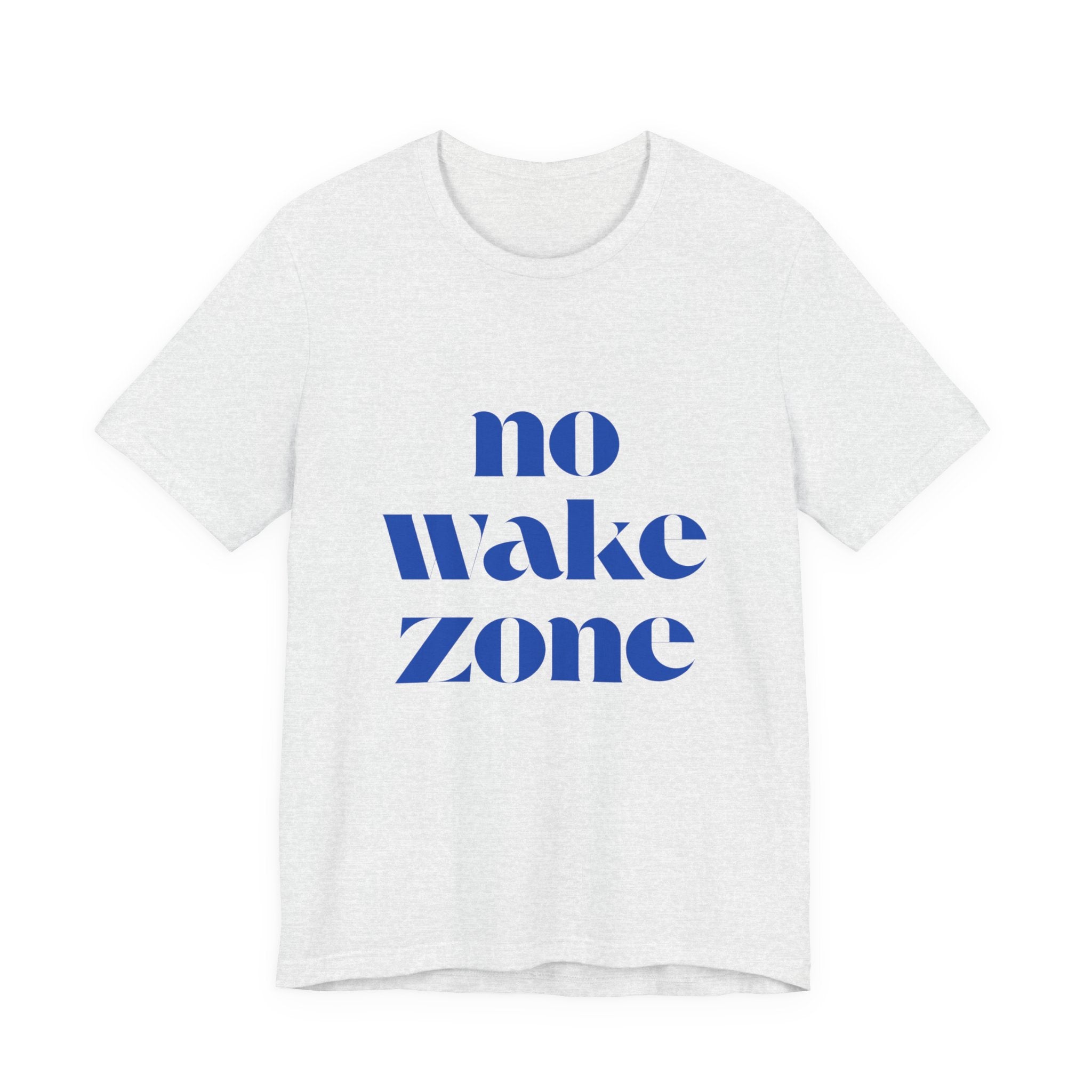 No Wake Zone T-Shirt — Nautical Relaxed Graphic Tee