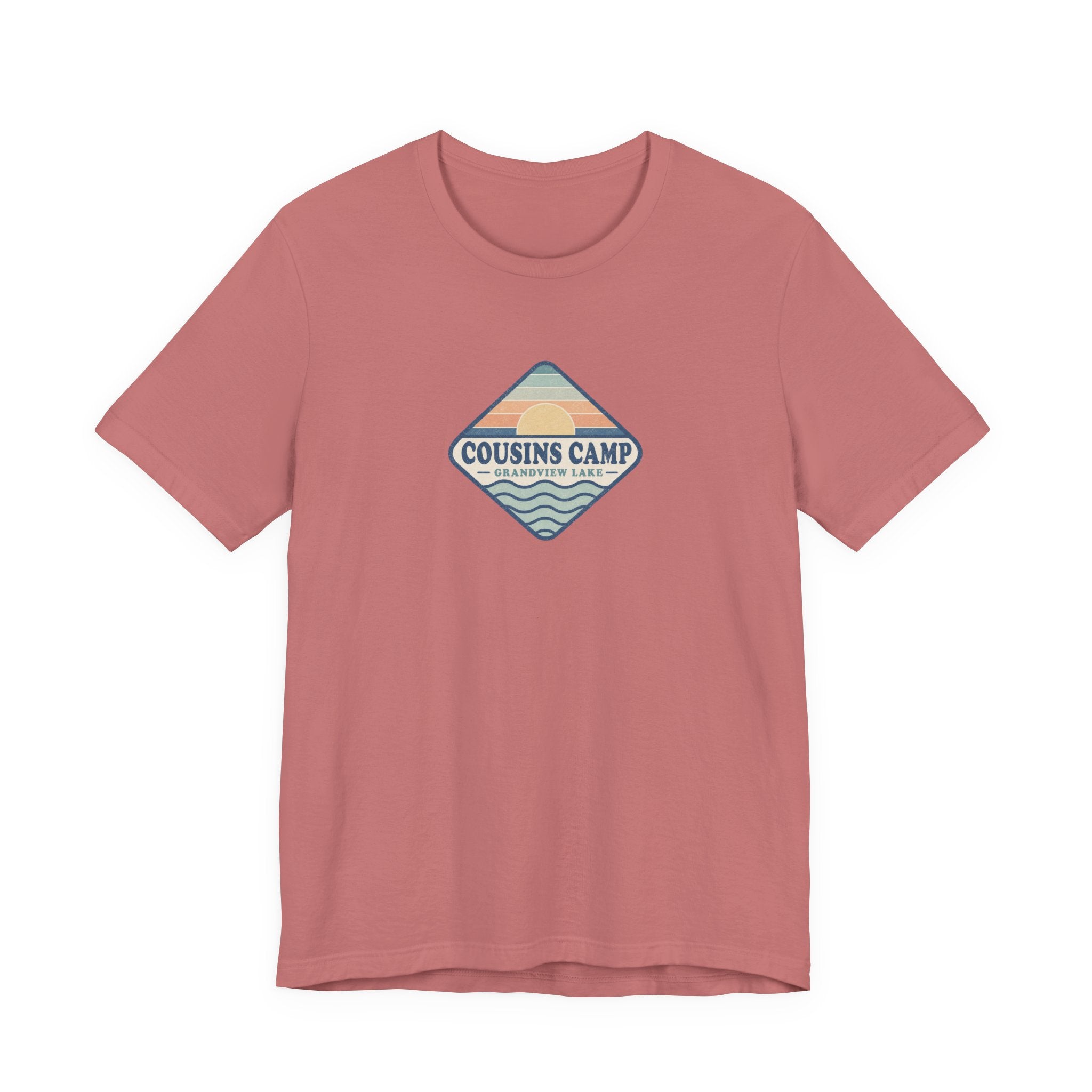 Camp Staff T-Shirt — 'Cousins Camp' Vintage Lake Tee