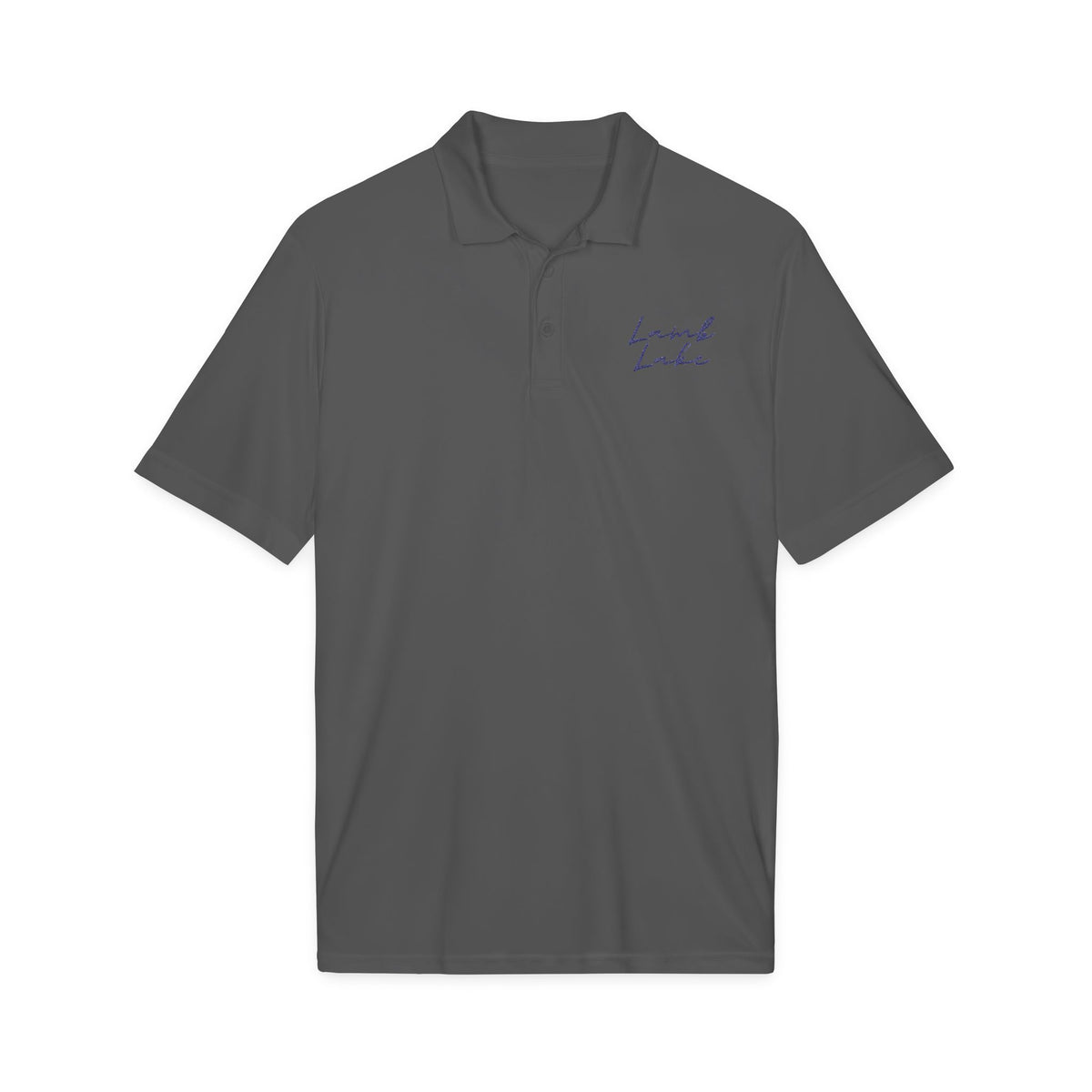 Embroidered 'Lamb Lake' Polo — Lightweight Performance Shirt