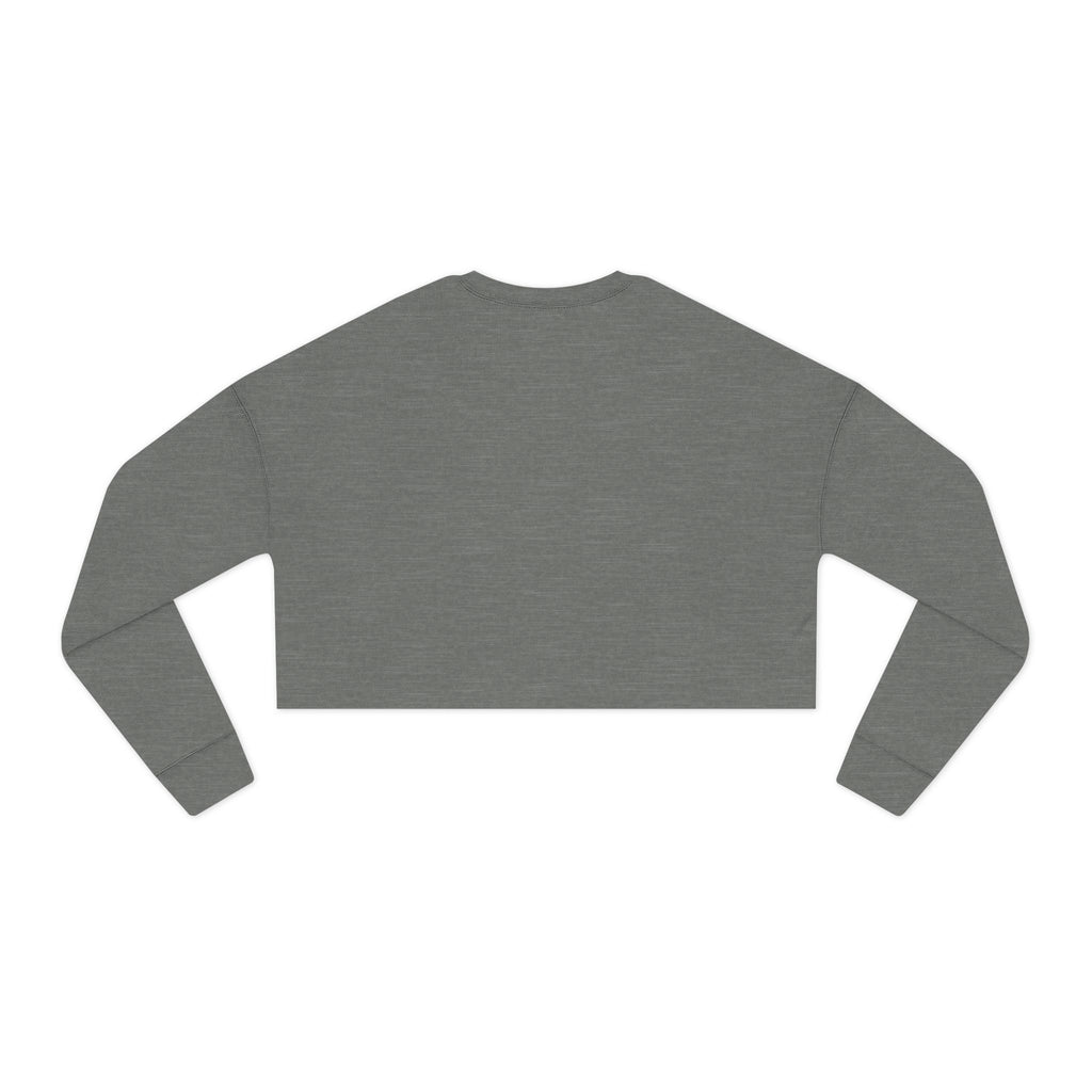 Cropped Hem Sweatshirt — 'grandview lake' Script Logo, Cozy Casual Pullover