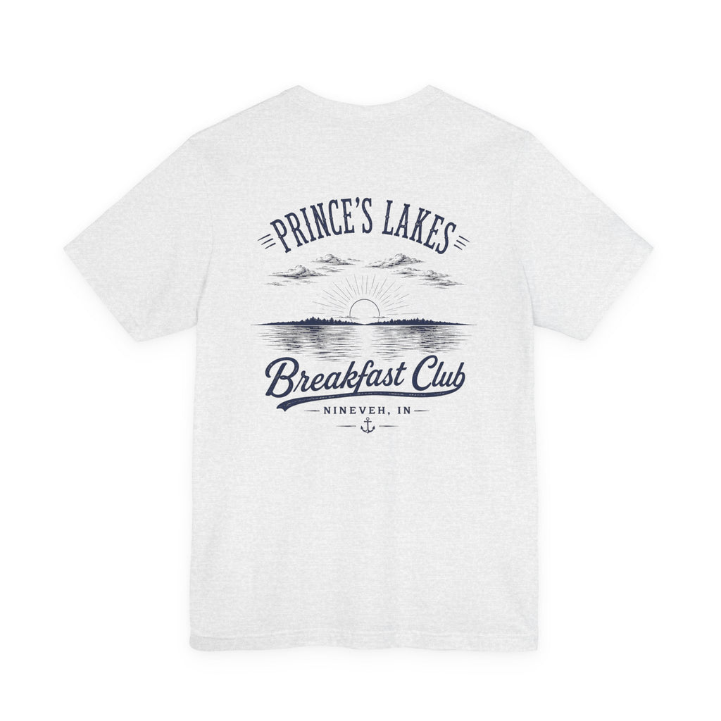 Breakfast Club Lake T‑Shirt — "Good Food. Good Company. Good Morning."