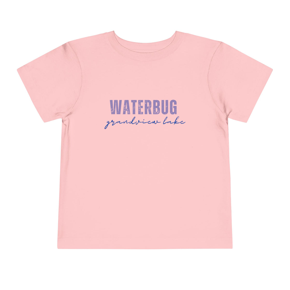 Toddler Tee — "WATERBUG grandview lake" Water-Inspired Kids T-Shirt