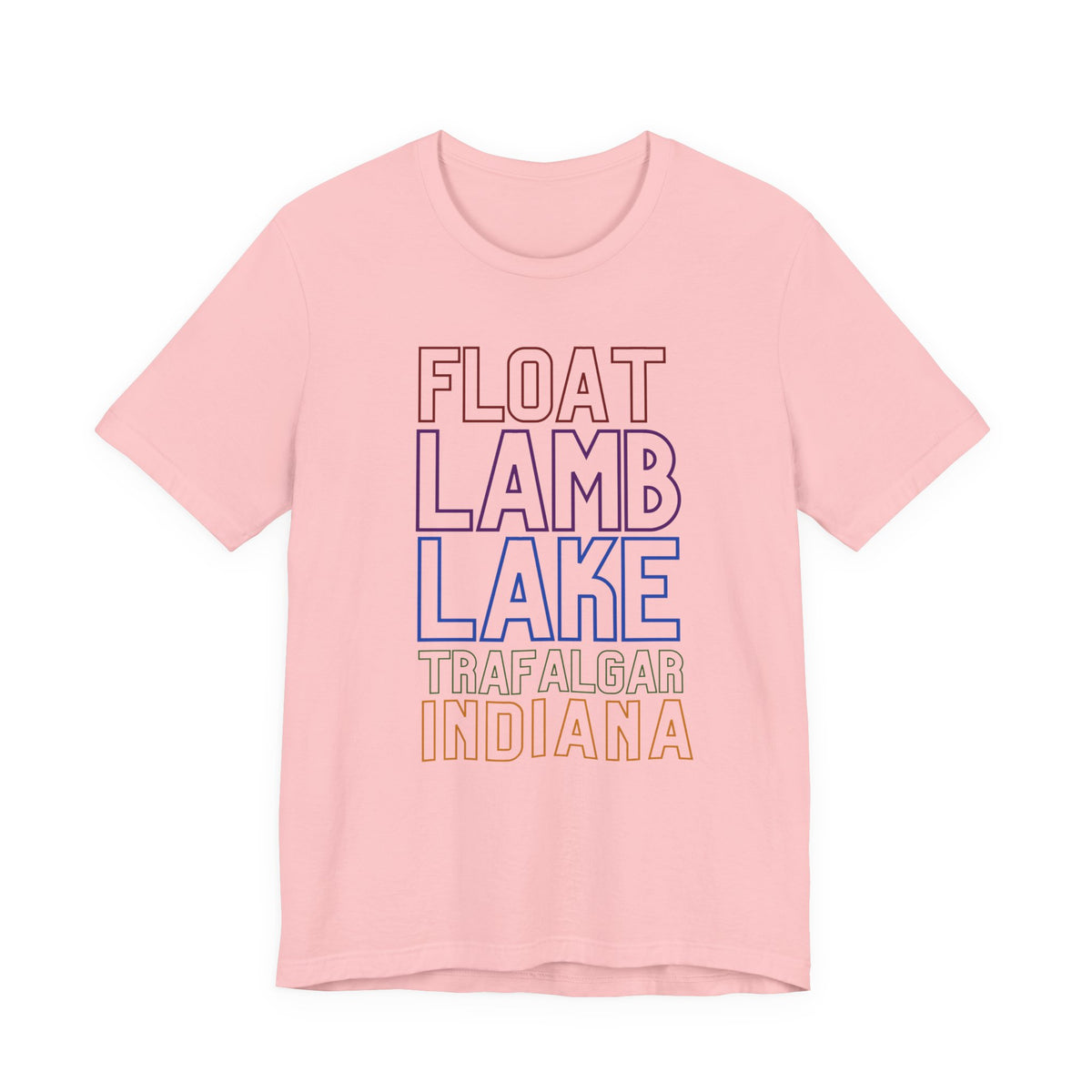 Float Lamb Lake Trafalgar Indiana T-Shirt