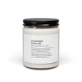 Passenger Princess Scented Soy Candle — 9oz Aromatherapy Candle with Playful Definition Label