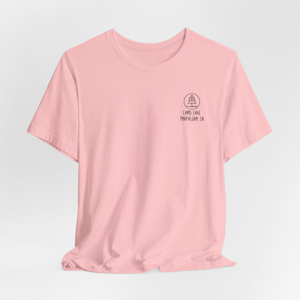 Lamb Lake Minimalist Tee — Lake Forest Graphic Short Sleeve Shirt
