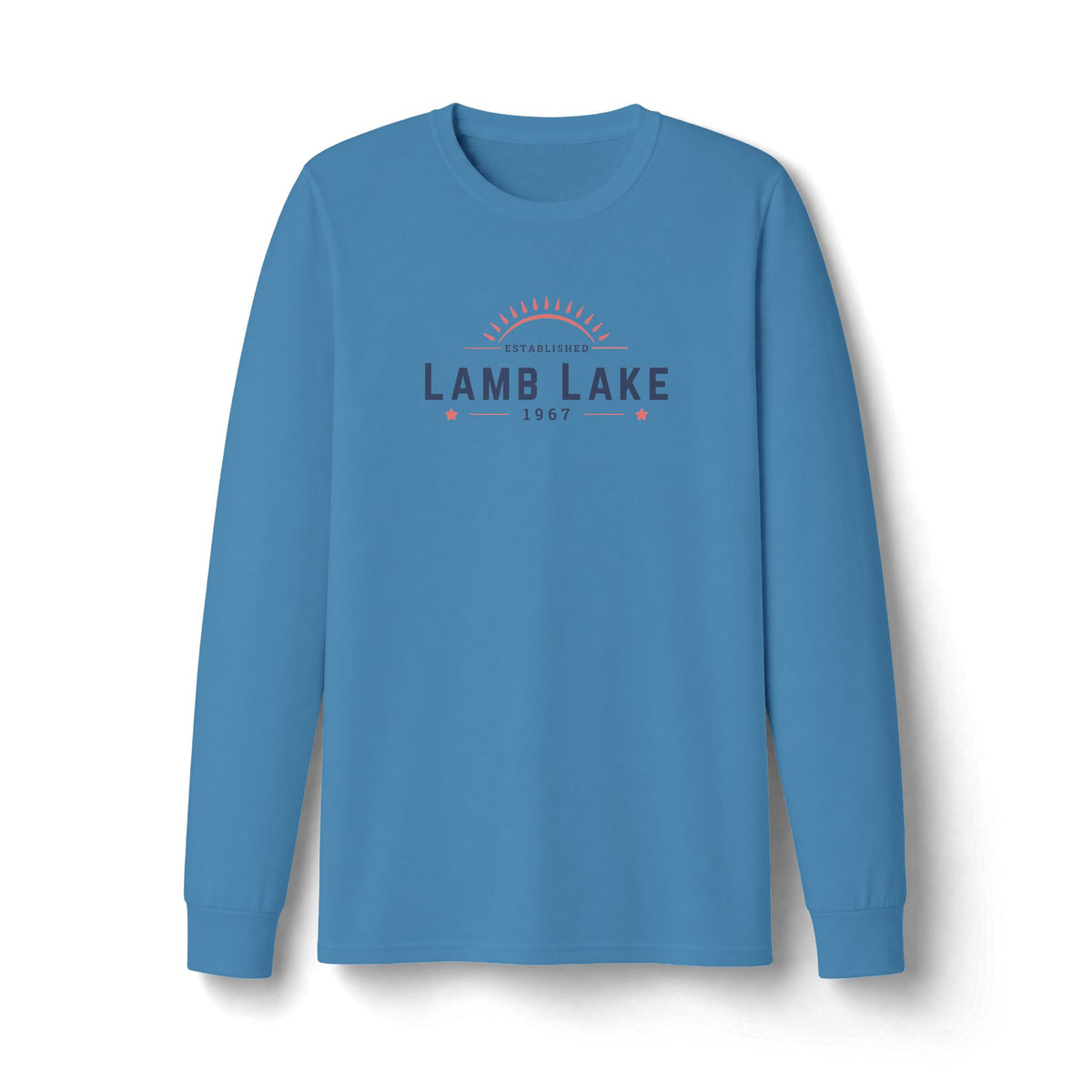 Lamb Lake Established 1967 Long Sleeve Tee