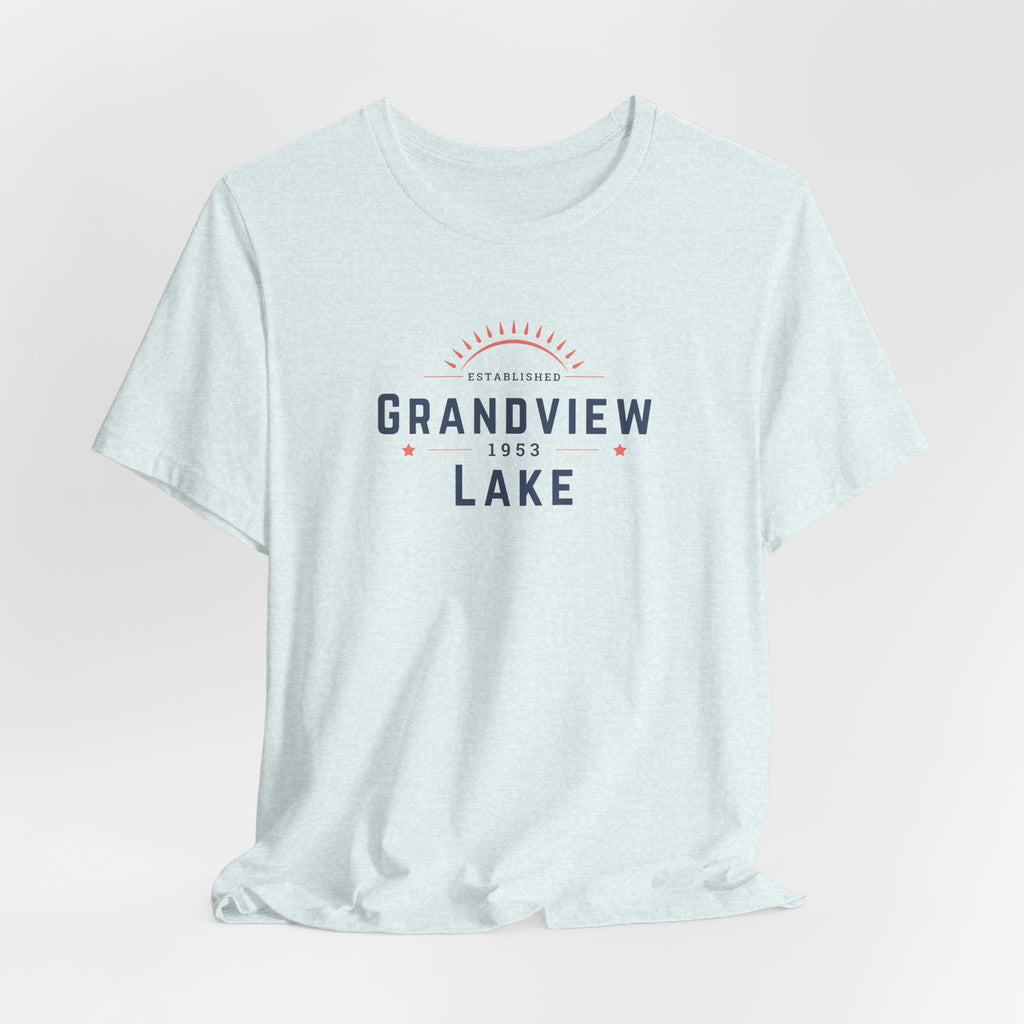Grandview Lake Tee – Retro Lakeside Graphic T-Shirt