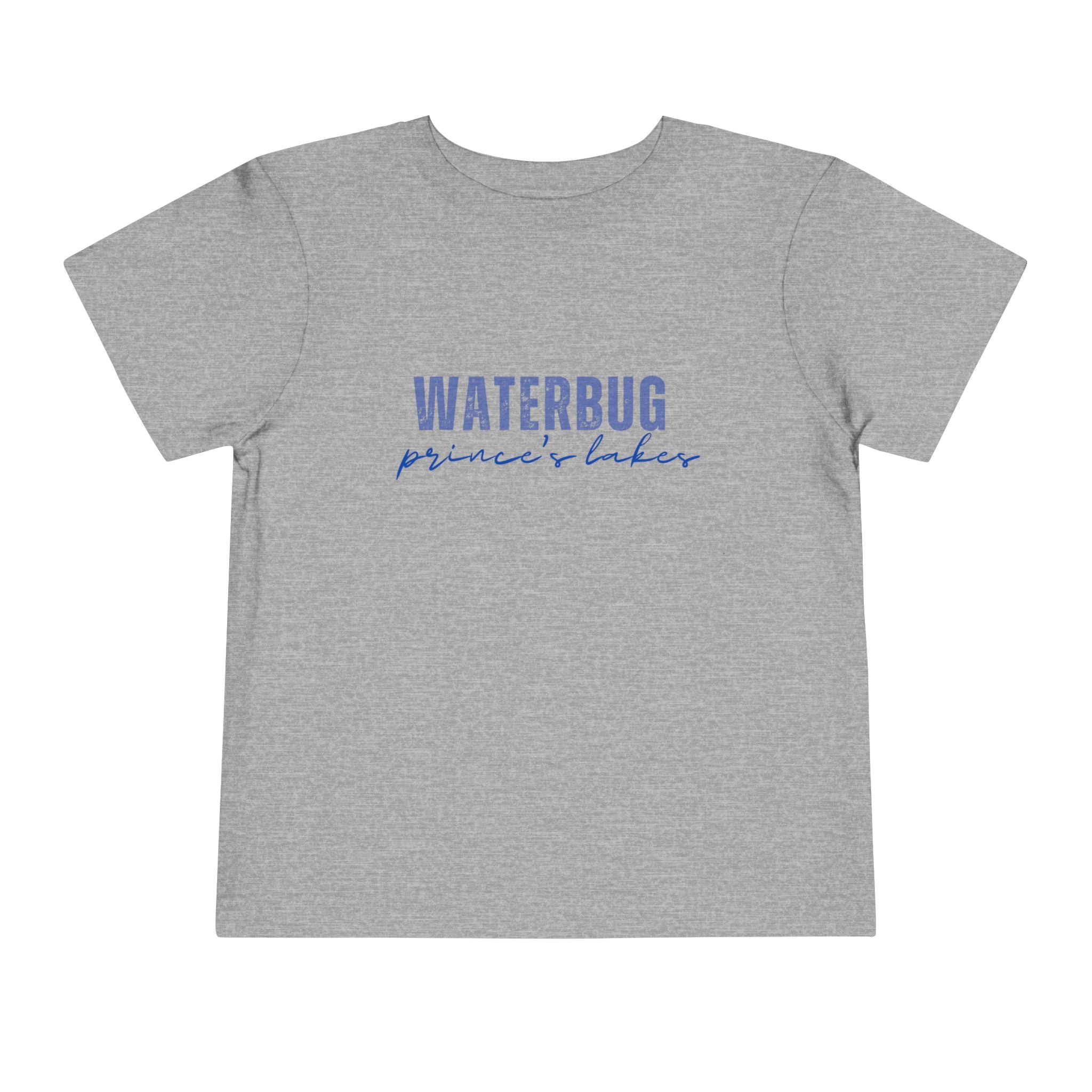 Toddler Tee — "WATERBUG prince's lakes" Water-Inspired Kids T-Shirt