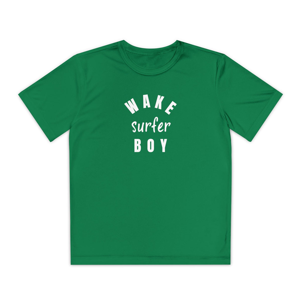 Youth Wake Surfer Boy Tee