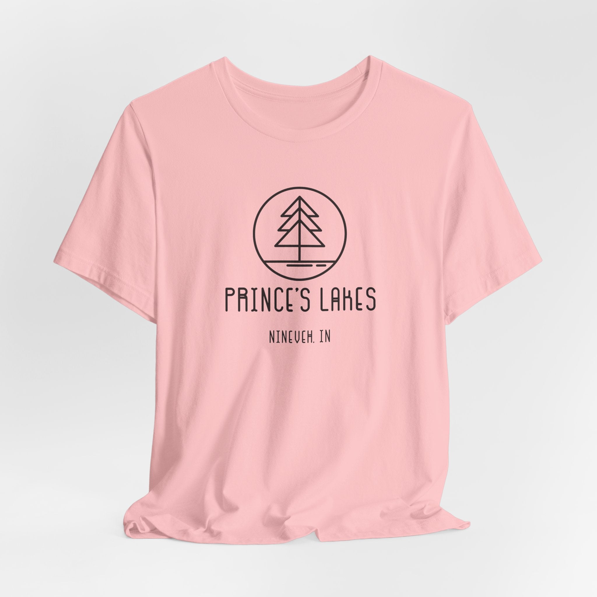 Prince's Lakes Minimalist Tee — Lake Forest Graphic Short Sleeve Shirt