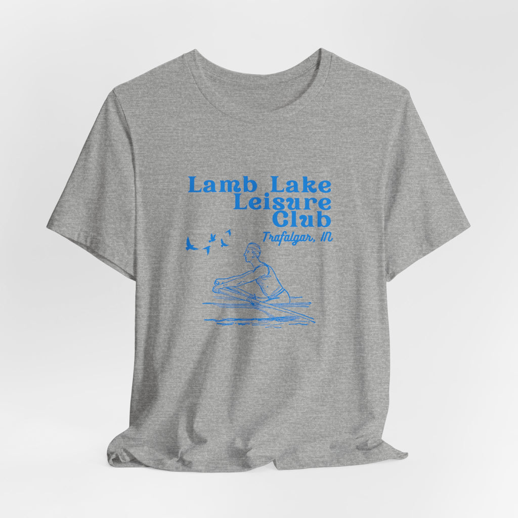 Kayak Tee – "Lamb Lake Leisure Club" Vintage Boating T-Shirt