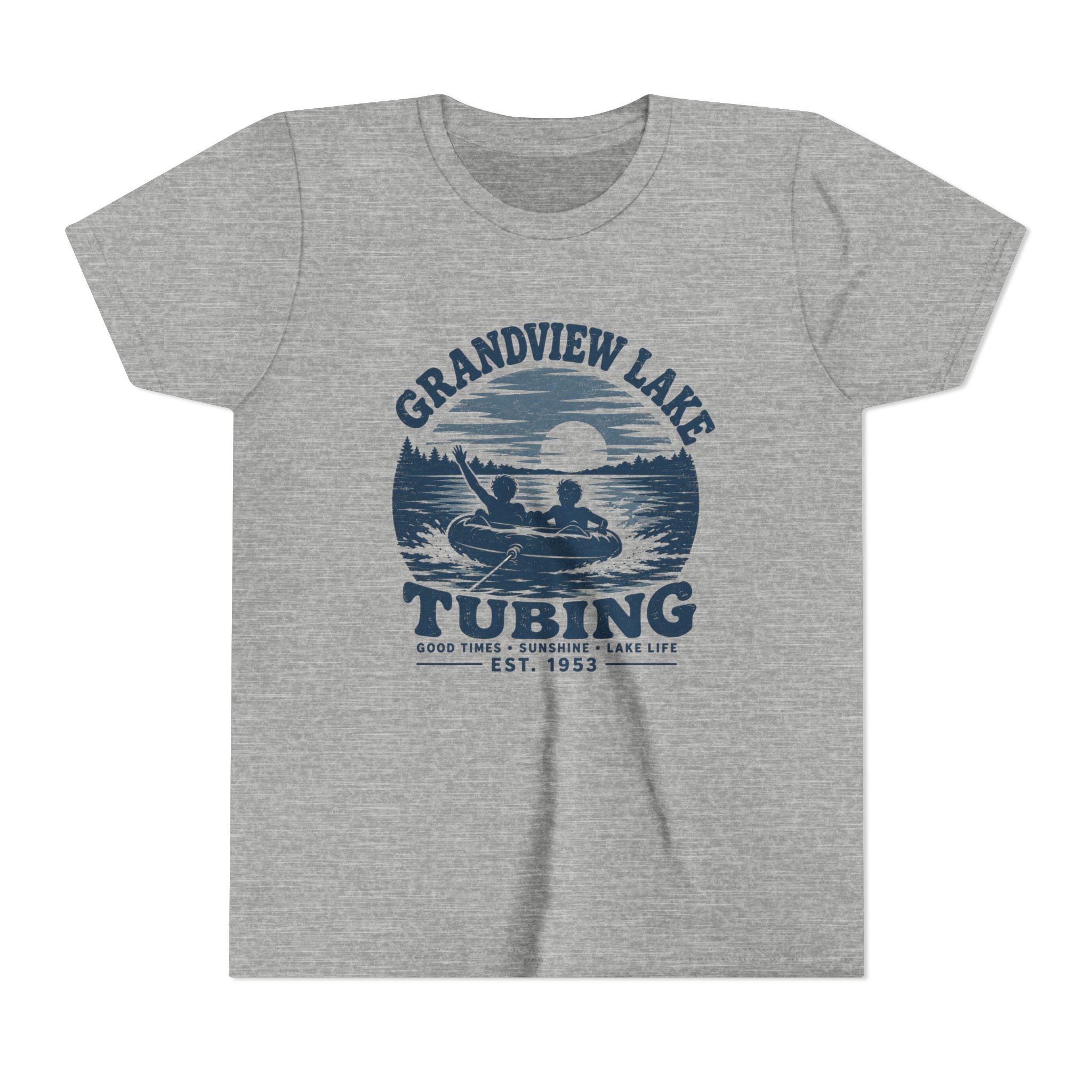 Youth T-Shirt - Grandview Lake Tubing Vintage Design