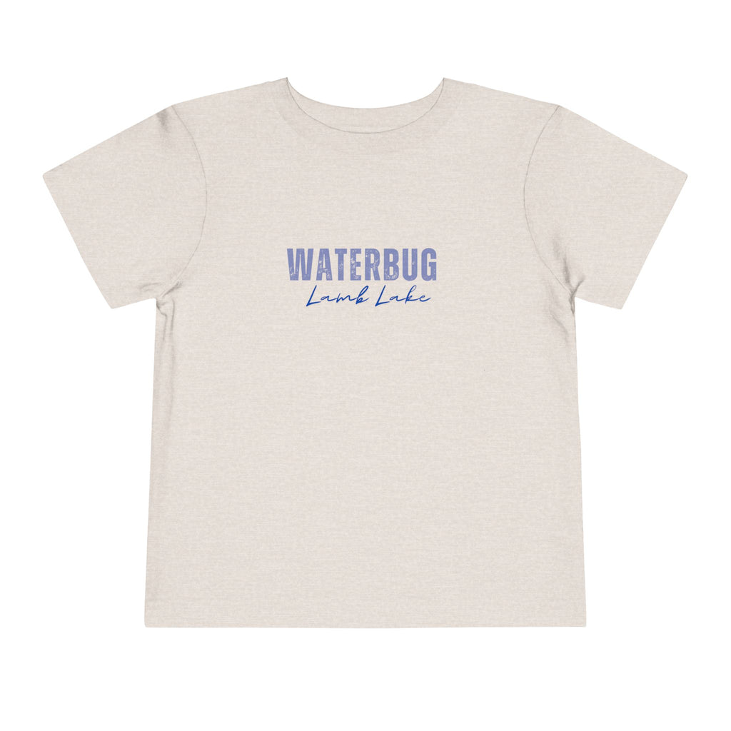 Toddler Tee — "WATERBUG Lamb Lake" Water-Inspired Kids T-Shirt