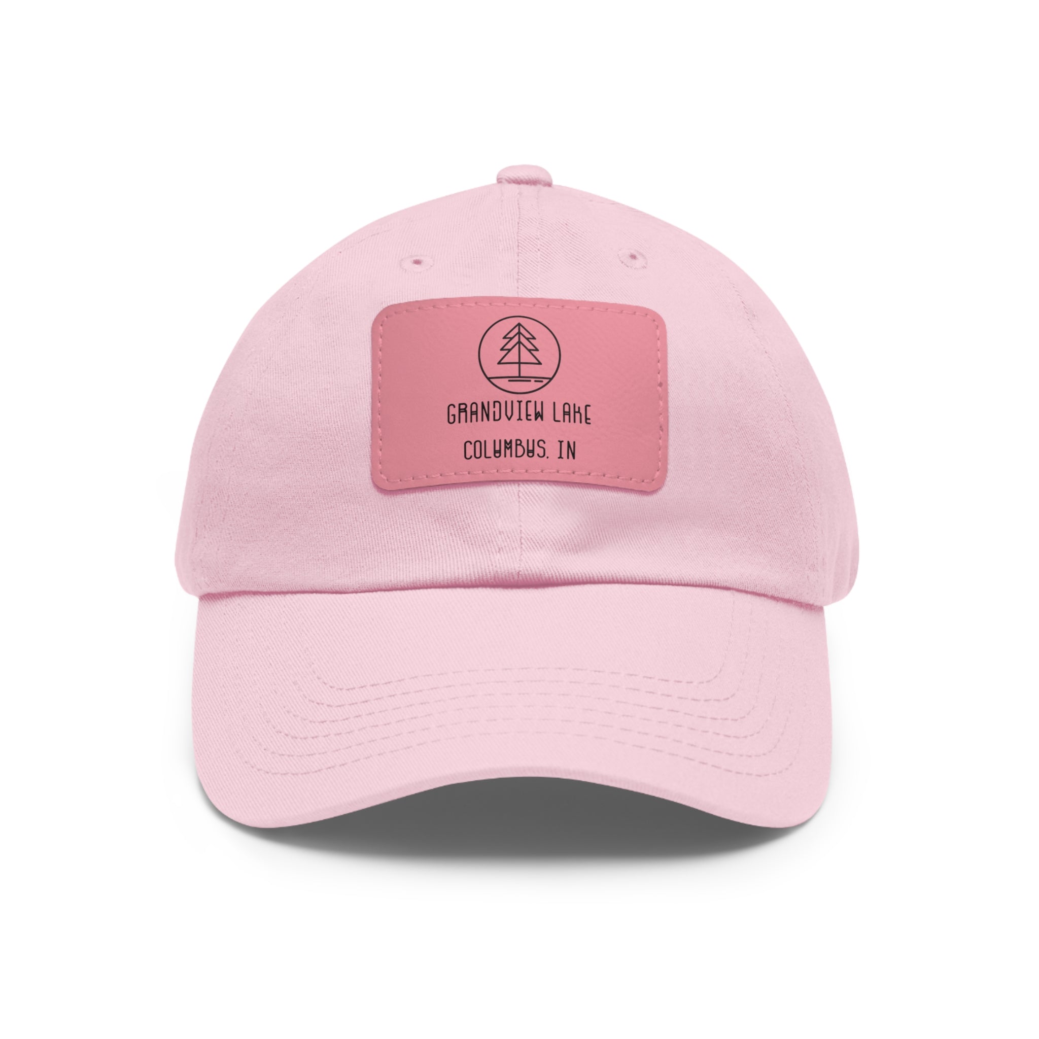 Leather Patch Hat — Grandview Lake Outdoor Baseball Cap