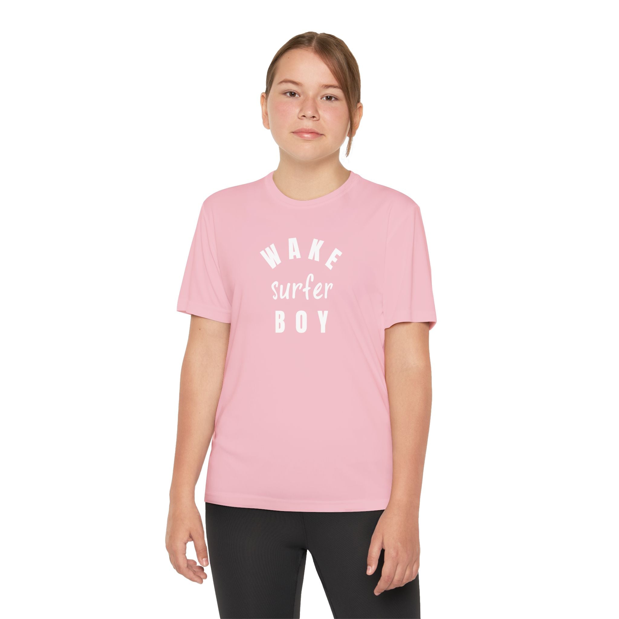 Youth Wake Surfer Boy Tee