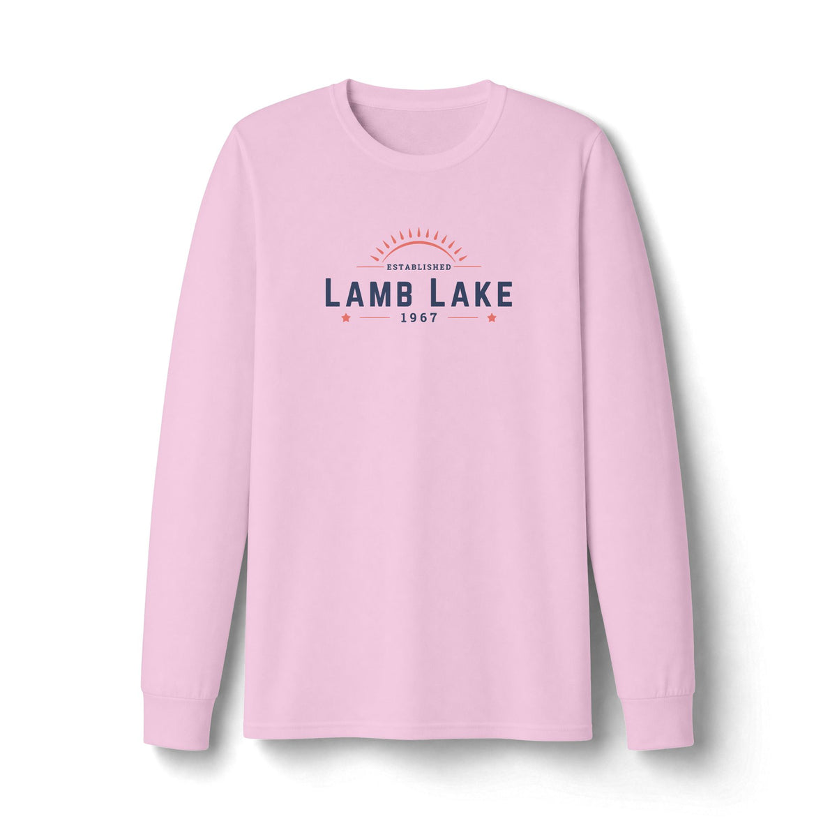Lamb Lake Established 1967 Long Sleeve Tee
