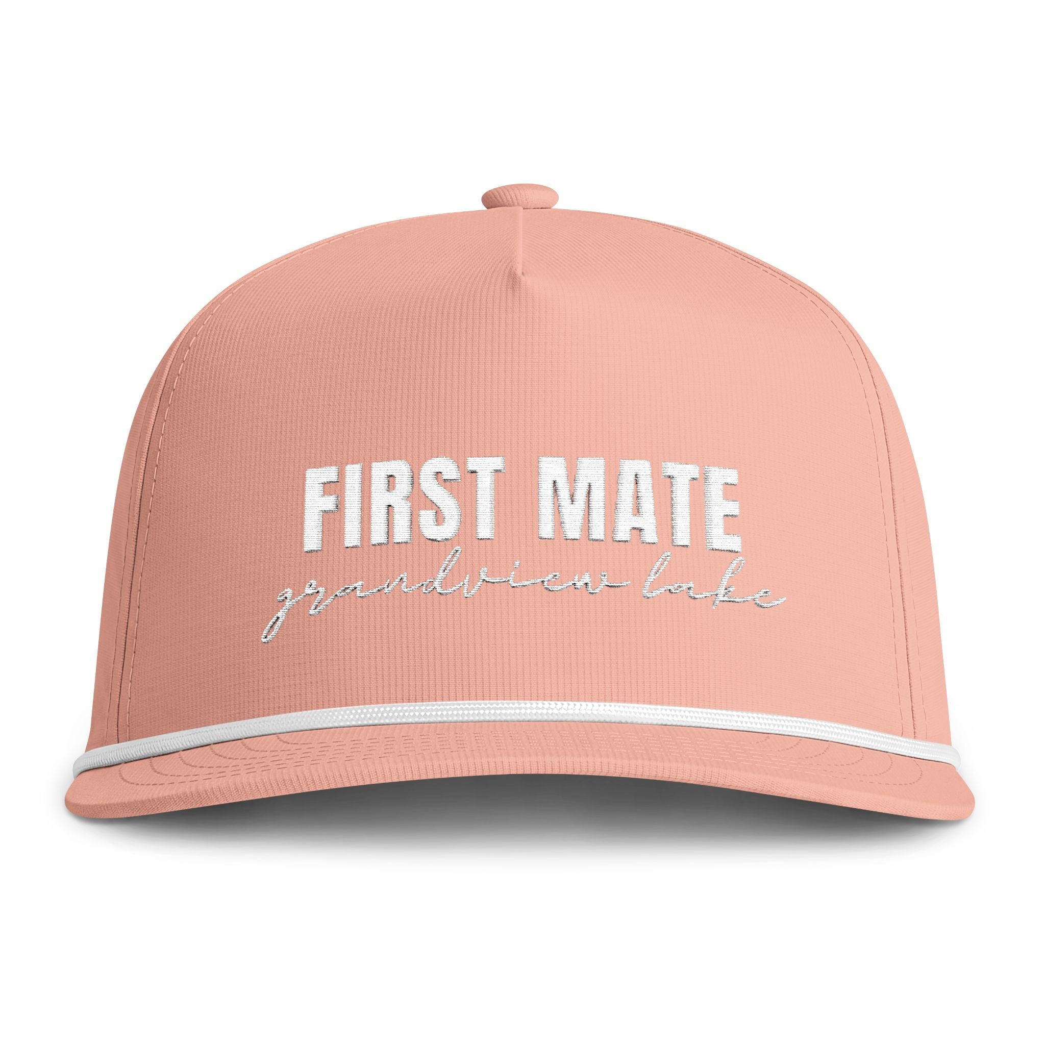First Mate Grandview Lake Rope Cap – Sunwashed Nautical Hat