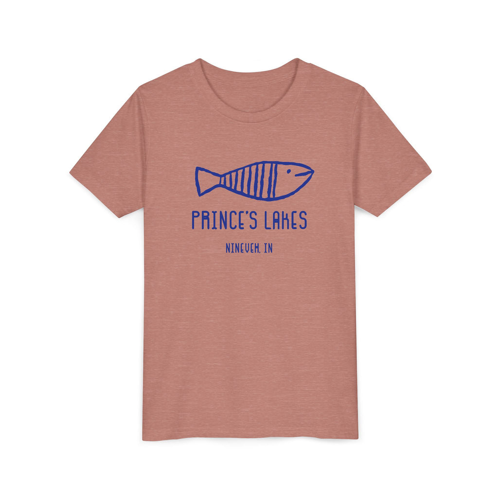 Youth Tee — 'Prince's Lakes' Retro Fish Kids T-Shirt
