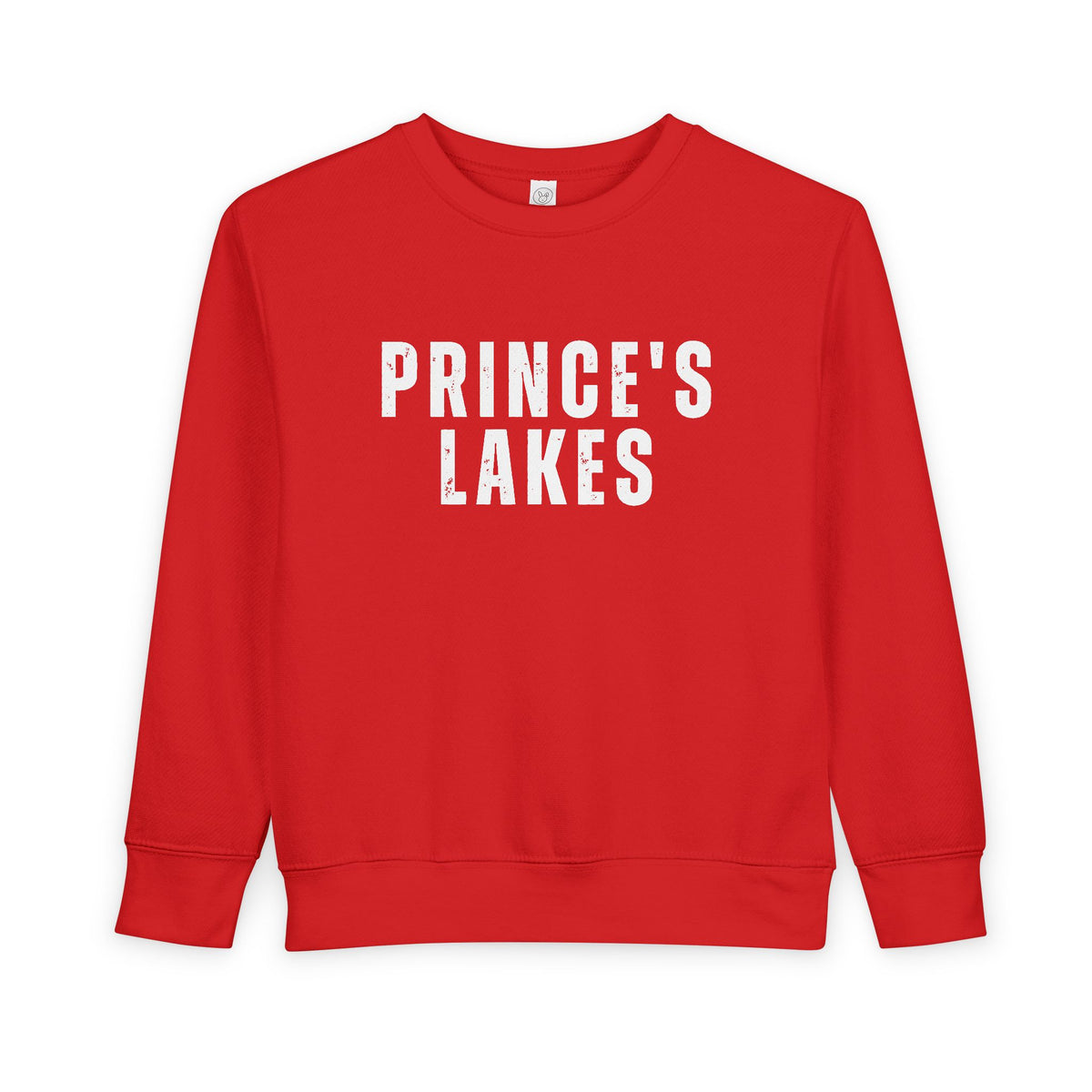 Toddler Sweatshirt - "Prince's Lakes" Retro Camp Logo Kids Pullover