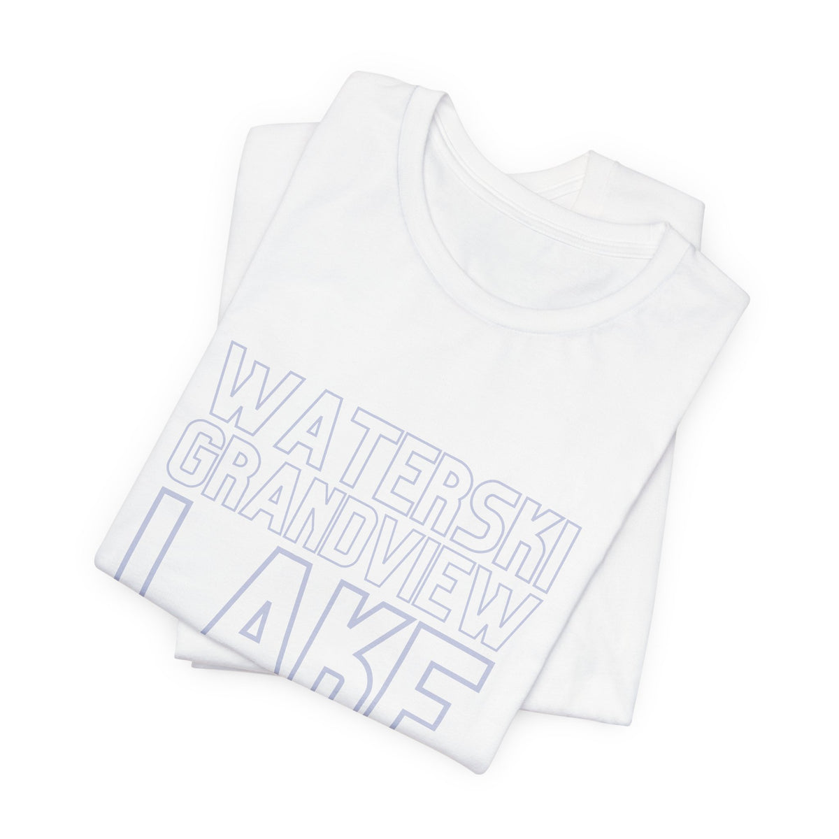 Grandview Lake Columbus Indiana Waterski Tee — Vintage Beach Town T‑Shirt