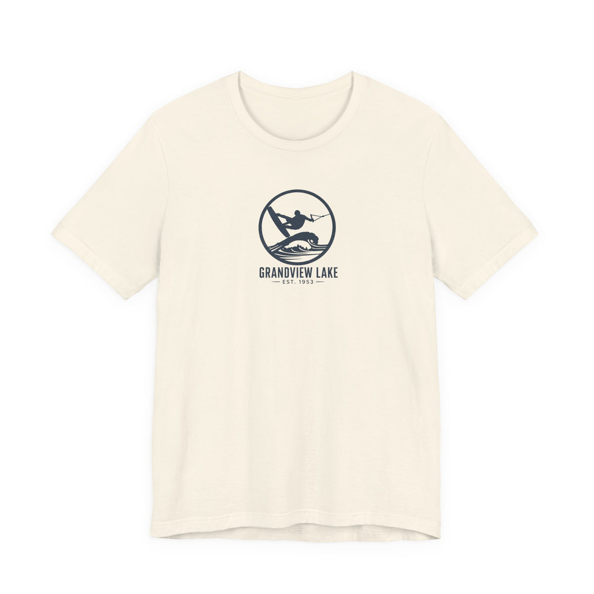 Grandview Lake Wakesurf Emblem Tee — Unisex
