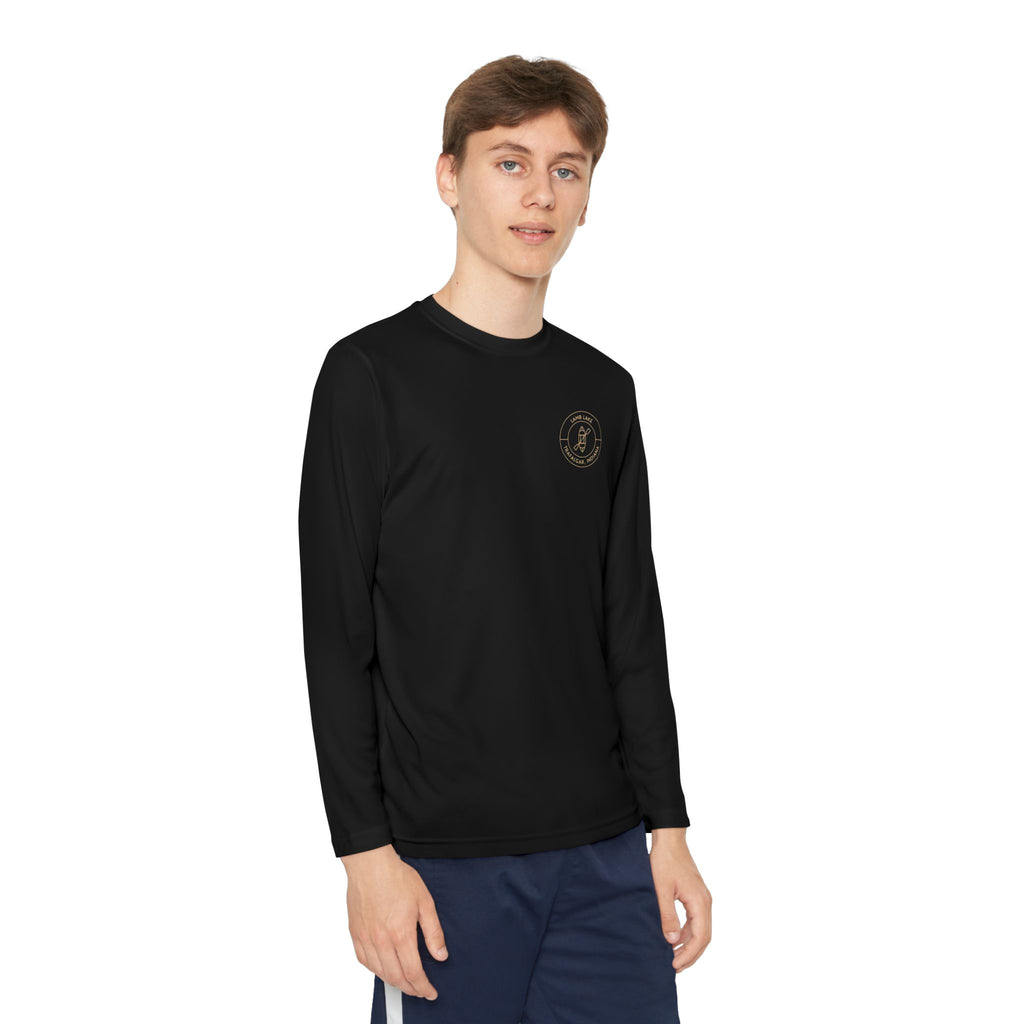 Youth Long Sleeve Tee - Lamb Lake Kayak Logo