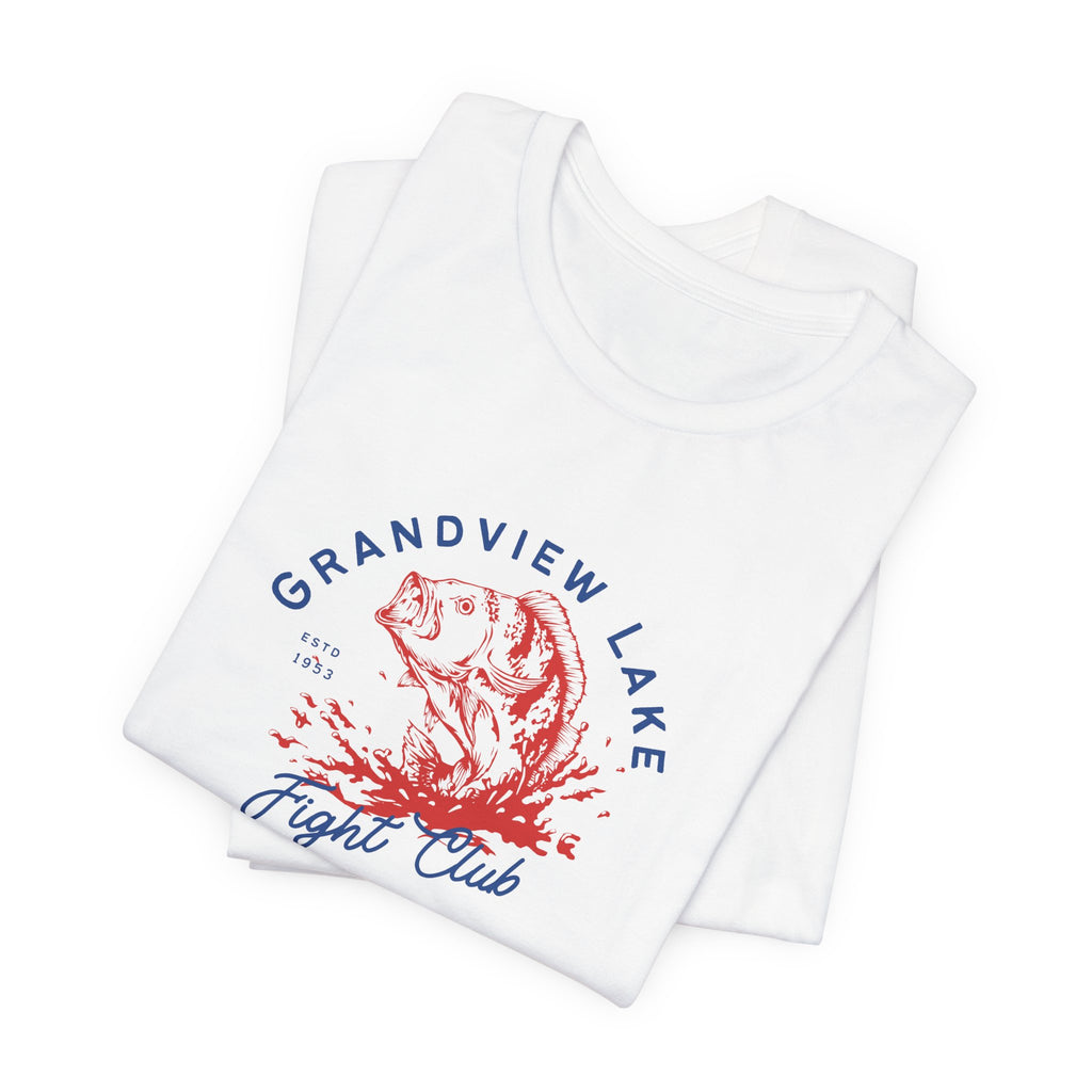 Grandview Lake Fight Club Fishing T-Shirt