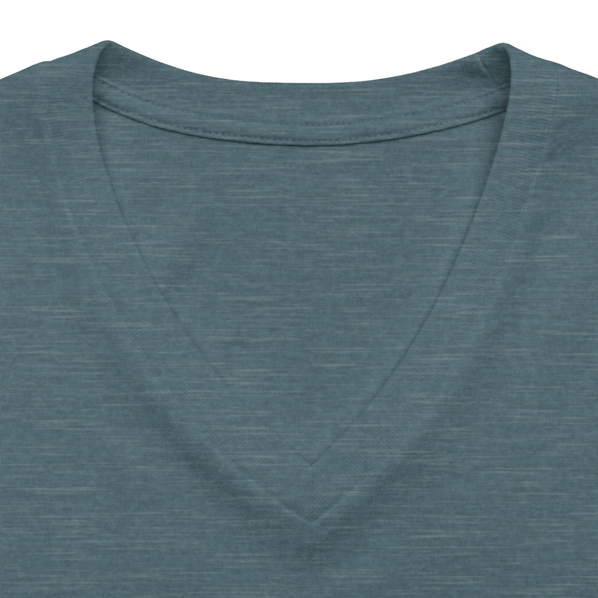 Grandview Lake Women's V-Neck Tee — Sunset Lake Graphic