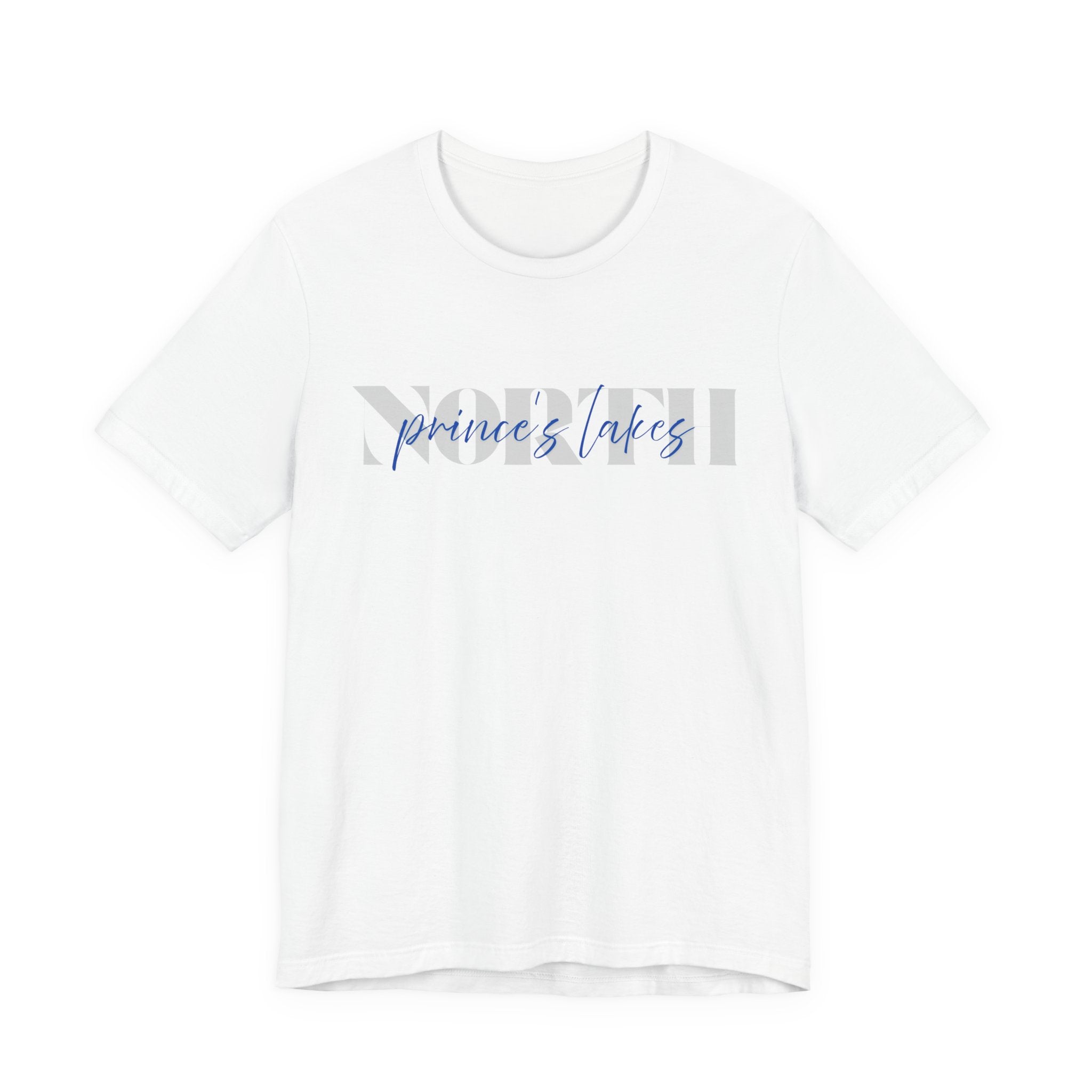 Prince's Lakes NORTH Tee — Script Graphic T-Shirt