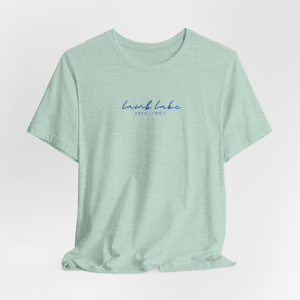 'lamb lake" Unisex Jersey Short Sleeve Tee
