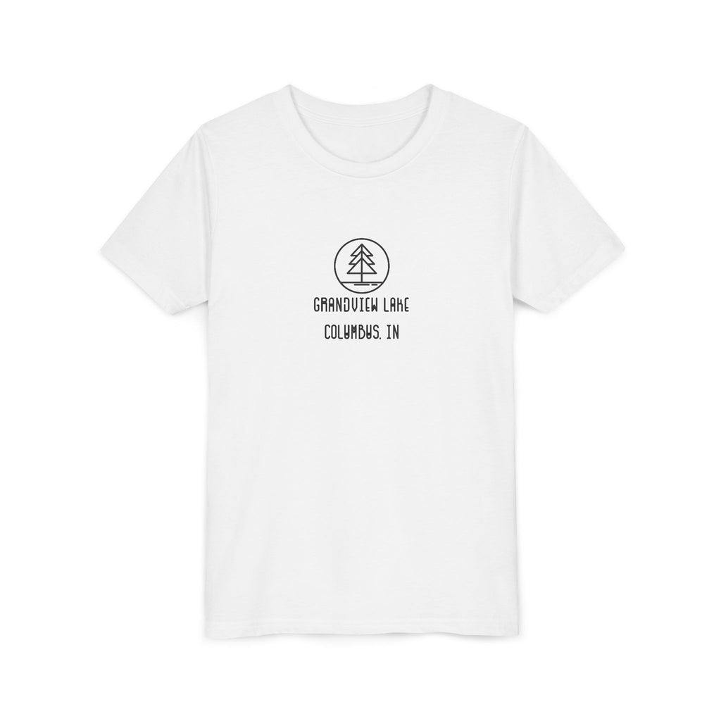 Youth Tee — 'Grandview Lake' Retro Camp Kids T-Shirt