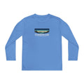 Youth Long Sleeve Tee — Grandview Lake Retro Lakeside Nature Design
