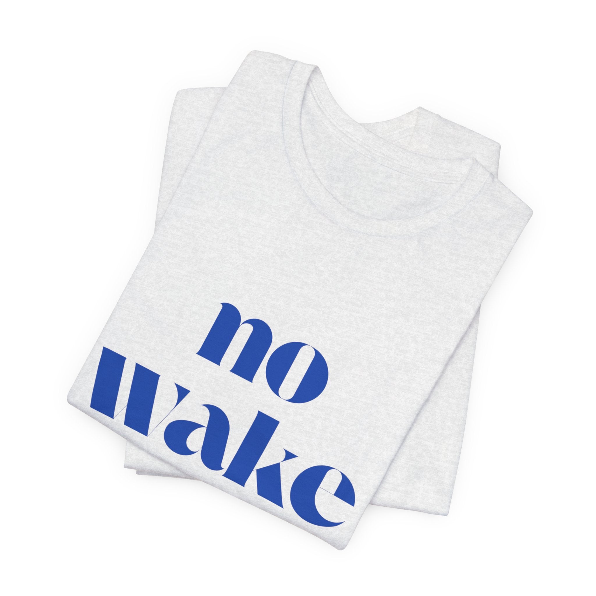No Wake Zone T-Shirt — Nautical Relaxed Graphic Tee