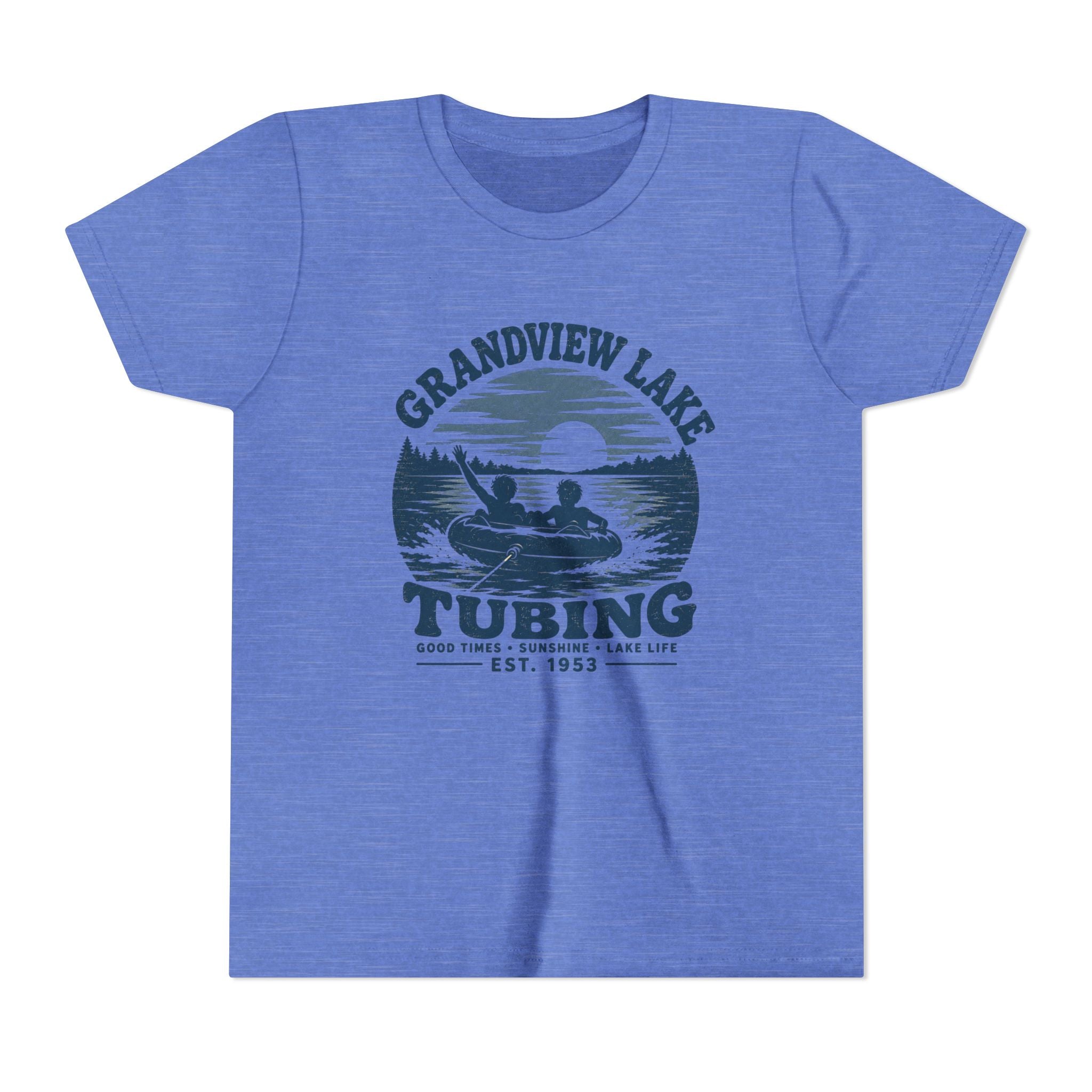 Youth T-Shirt - Grandview Lake Tubing Vintage Design