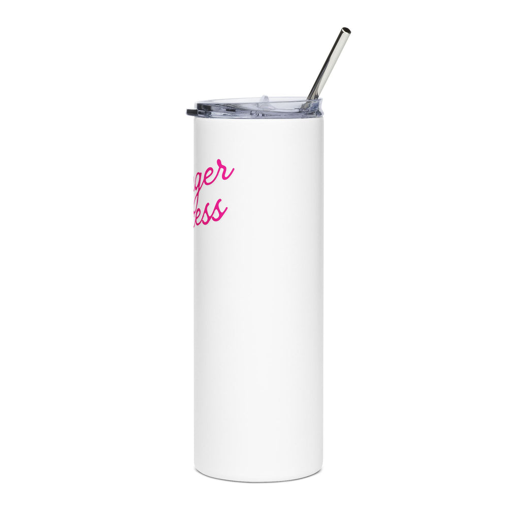 Passenger Princess 20oz Stainless Steel Tumbler — Pink Script Travel Cup