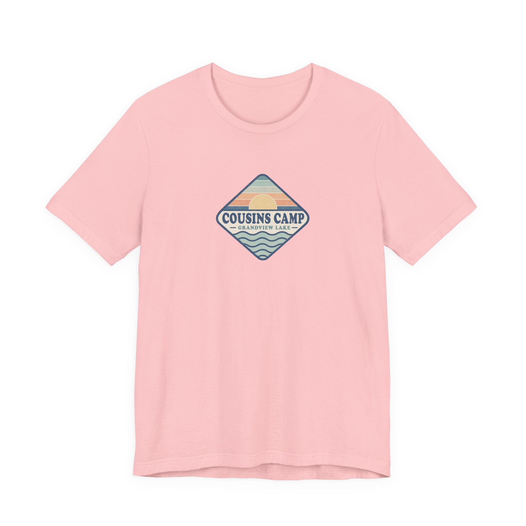 Camp Staff T-Shirt — 'Cousins Camp' Vintage Lake Tee