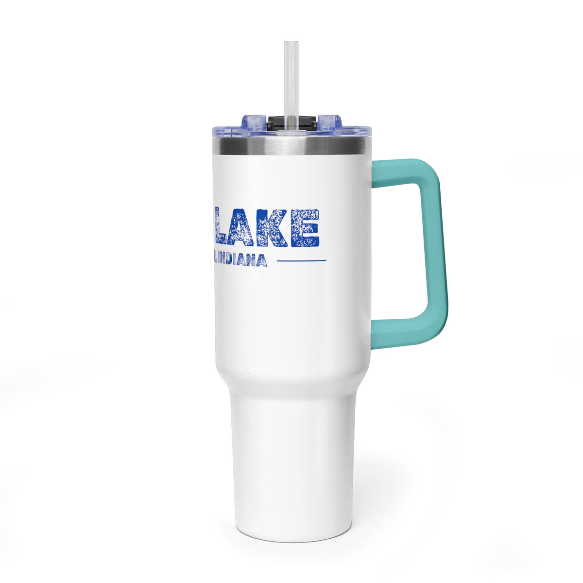 Lamb Lake Boat 40oz Vacuum Tumbler – Insulated Travel Mug