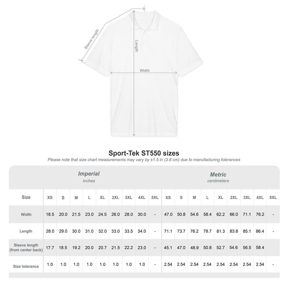 Embroidered 'Lamb Lake' Polo — Lightweight Performance Shirt