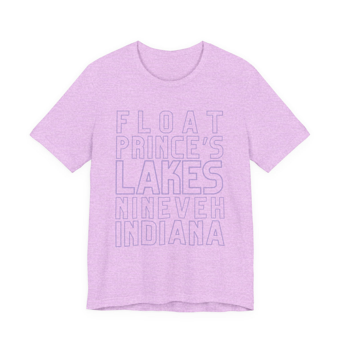 Float Prince's Lakes Nineveh Indiana T-Shirt
