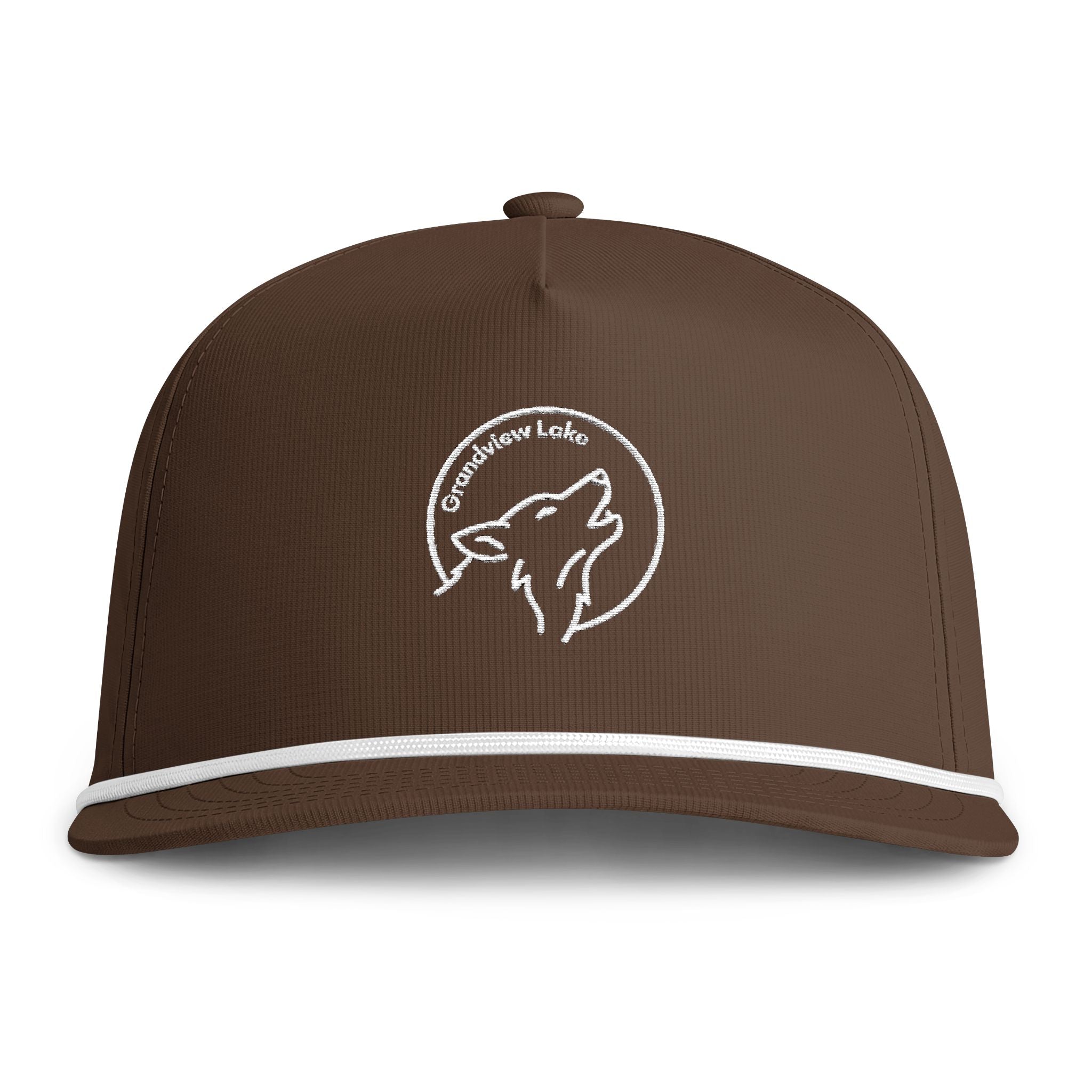 Sunwashed Grandview Full Moon Club Cap — Vintage Rope-Trim Hat