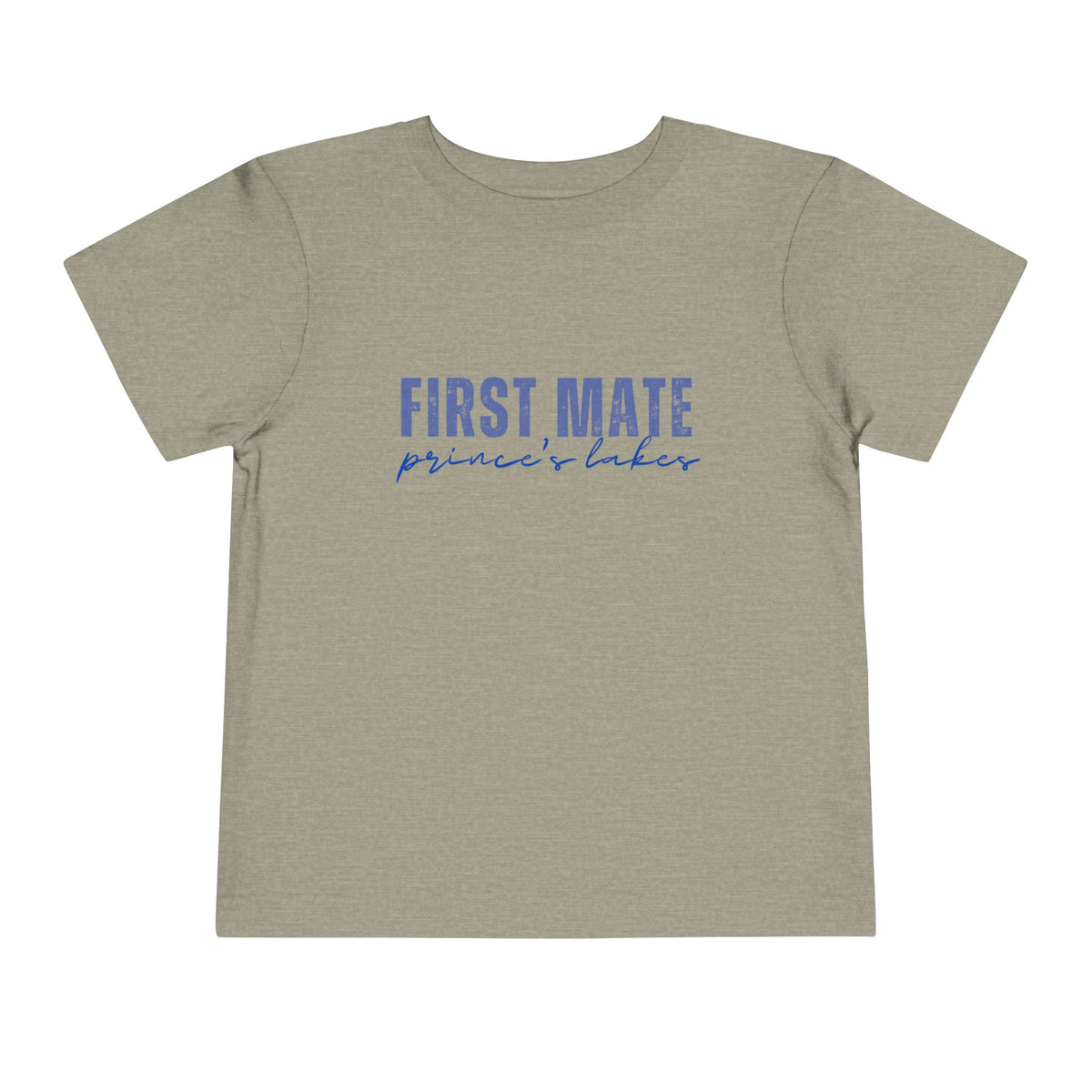 First Mate Toddler Tee — 'First Mate, Prince's Lakes' Nautical Shirt