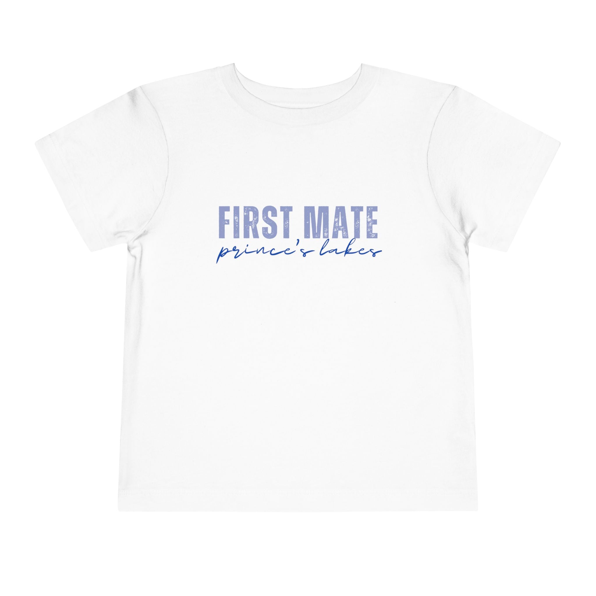 First Mate Toddler Tee — 'First Mate, Prince's Lakes' Nautical Shirt