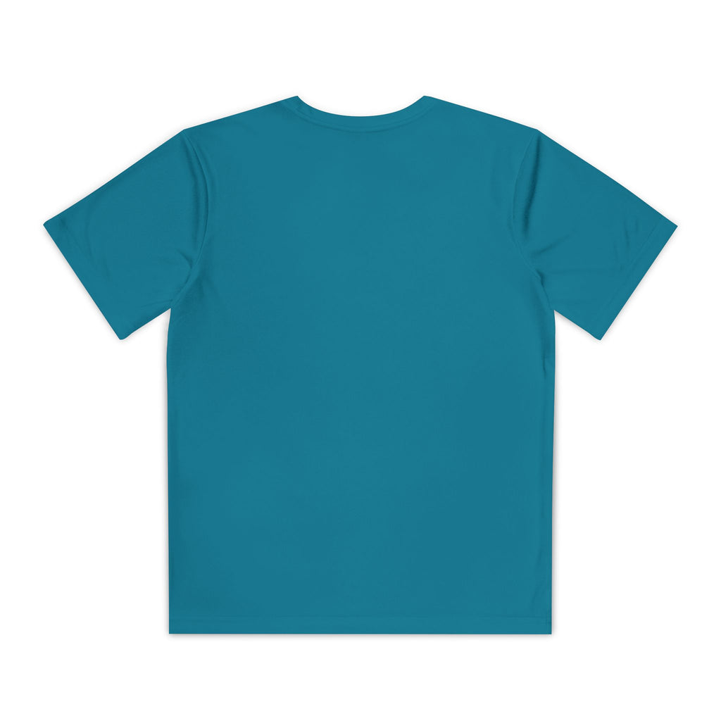 Prince's Lakes Youth Performance Tee — Retro Sunset Camp Shirt