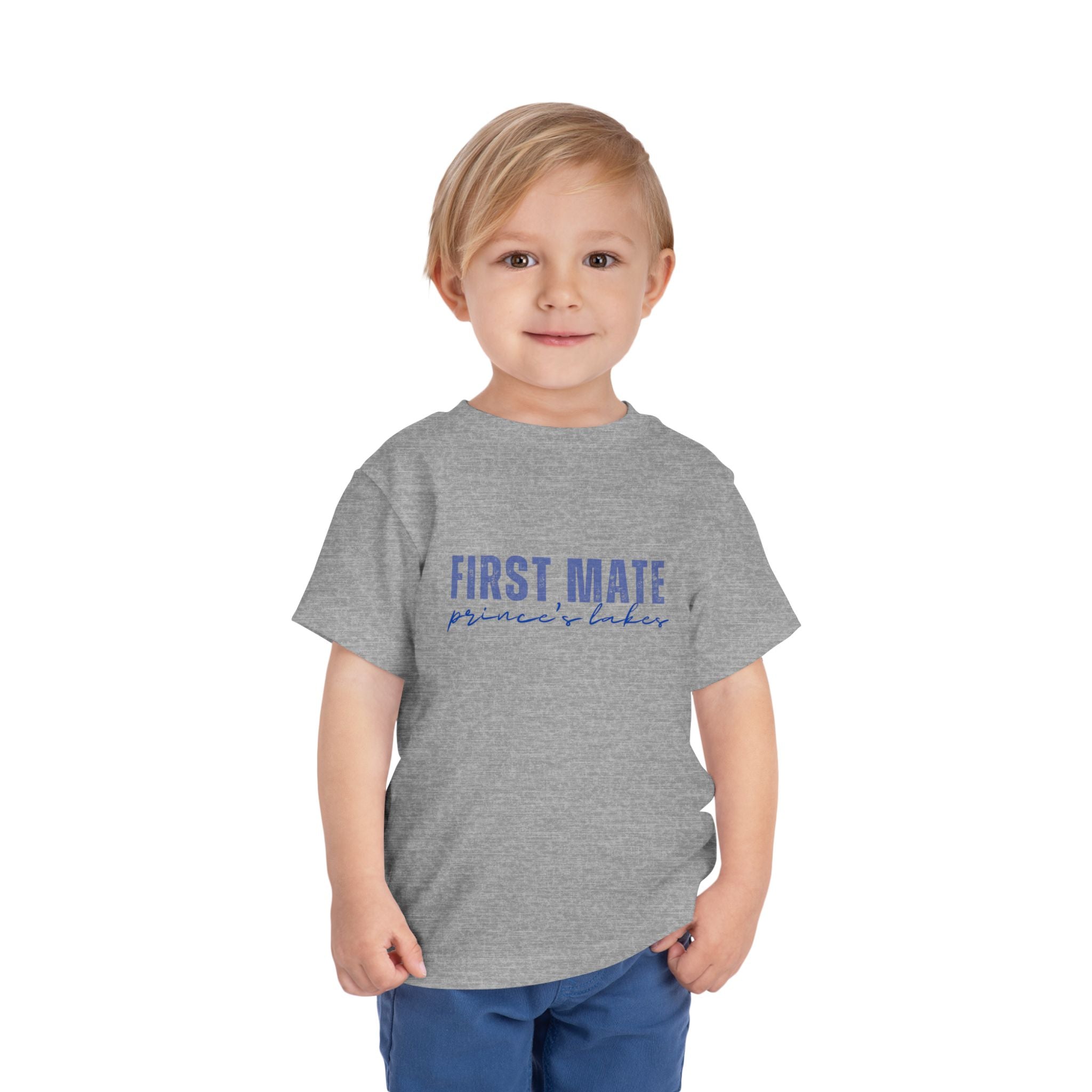 First Mate Toddler Tee — 'First Mate, Prince's Lakes' Nautical Shirt