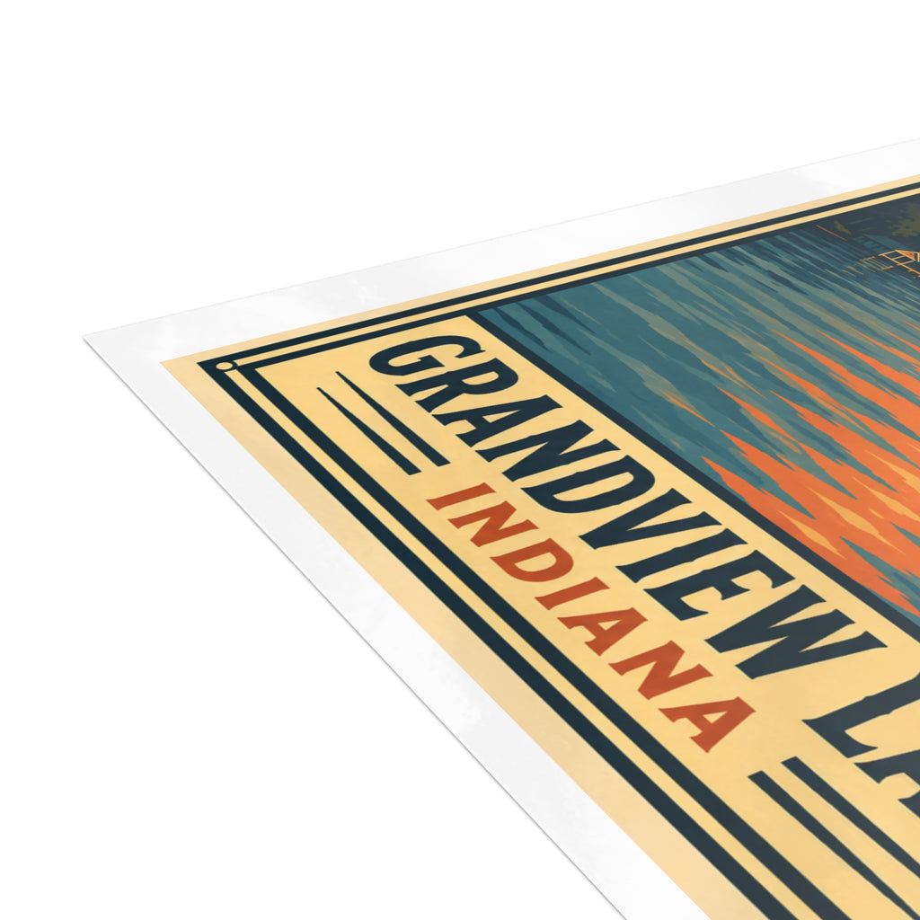 Grandview Lake National Park Style Postcard Bundle
